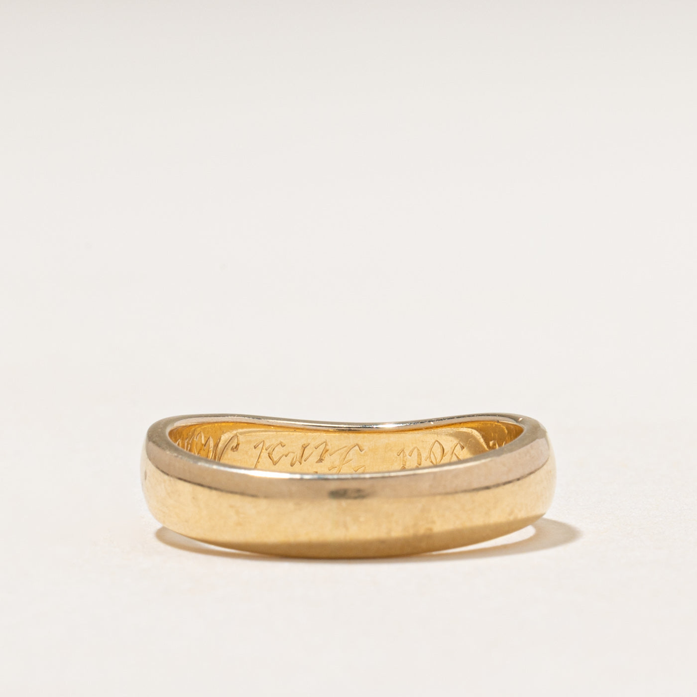 Semi Eternity Diamond Contour Band | 0.14ctw | 4.30mm | SZ 6.75