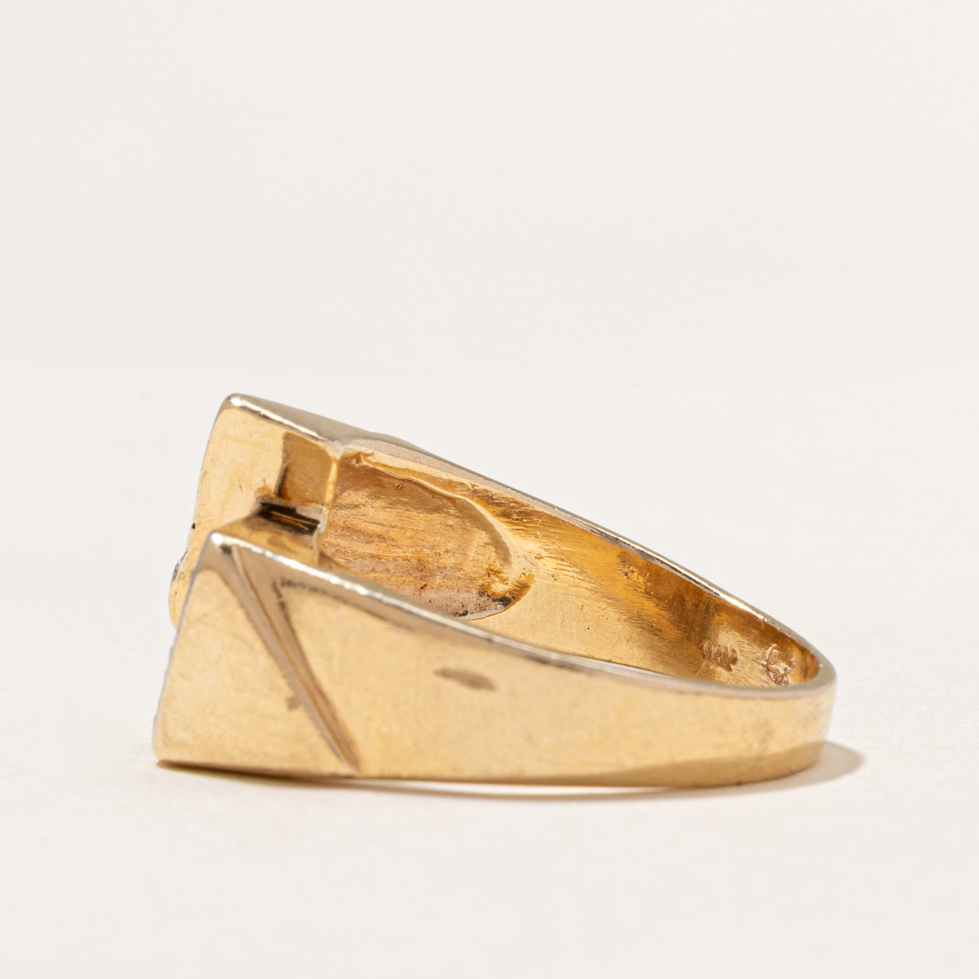 Diamond Geometric Cocktail Ring | 0.58ctw | SZ 8.75