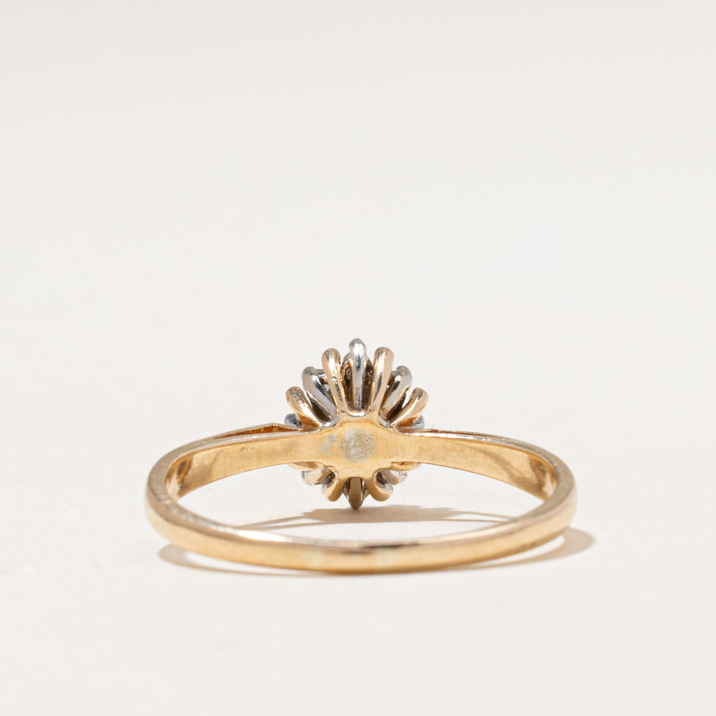 Diamond Petal Cluster Ring | 0.13ctw | SZ 7.25