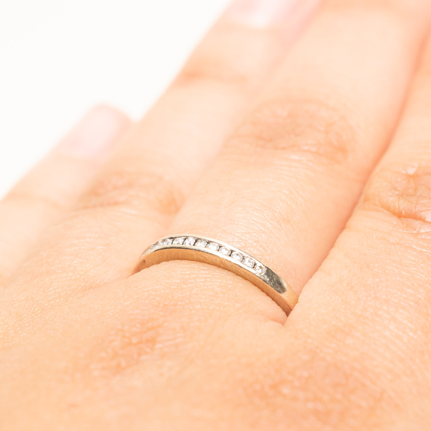 Semi Eternity Channel Set Diamond Band | 0.14ctw | 1.60mm | SZ 8.75