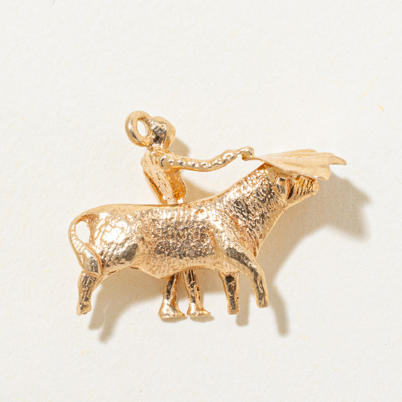 18k Yellow Gold Matador Charm