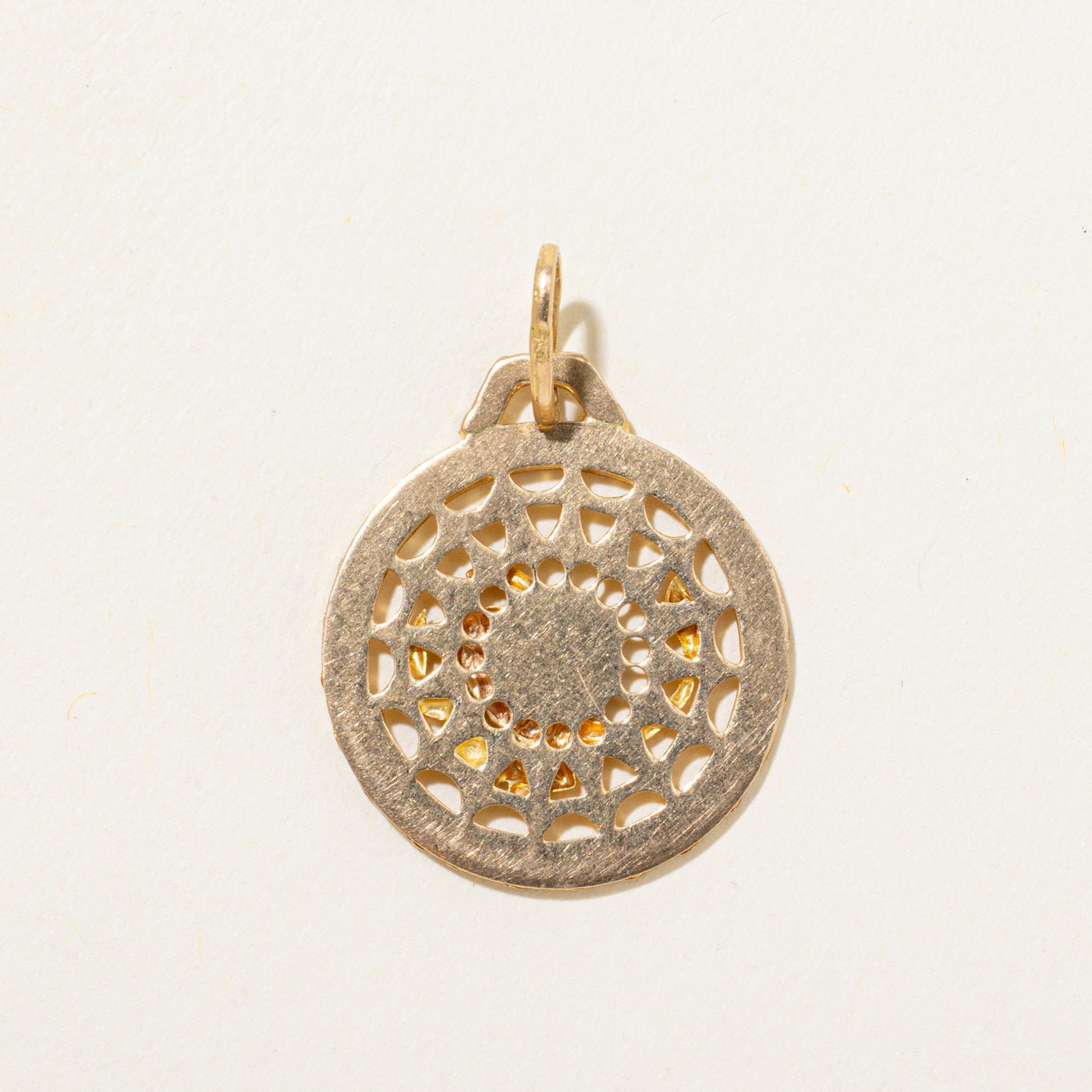 18k Yellow Gold Scorpio Pendant