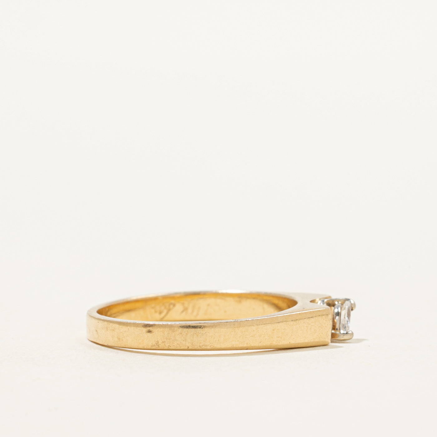 Solitaire Marquise Cut Diamond Ring | 0.10ct | SZ 7