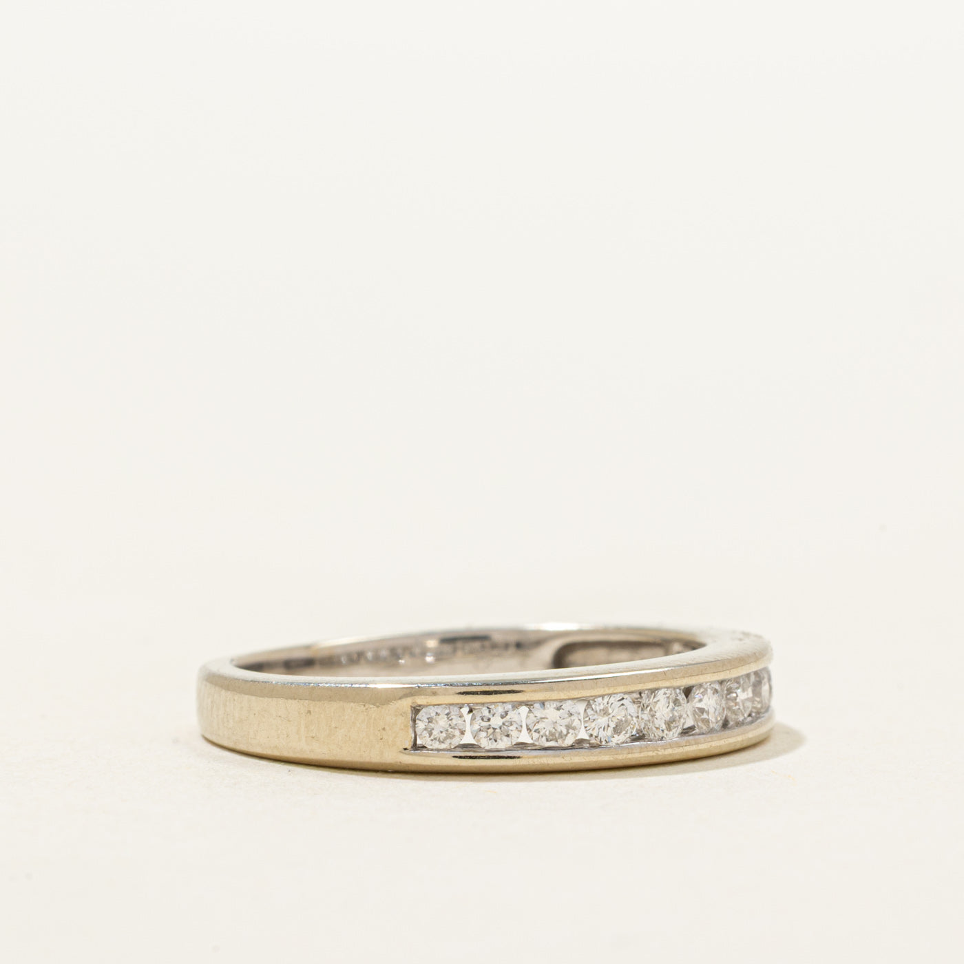 Channel Set Semi Eternity Diamond Ring | 0.30ctw | SZ 6.5