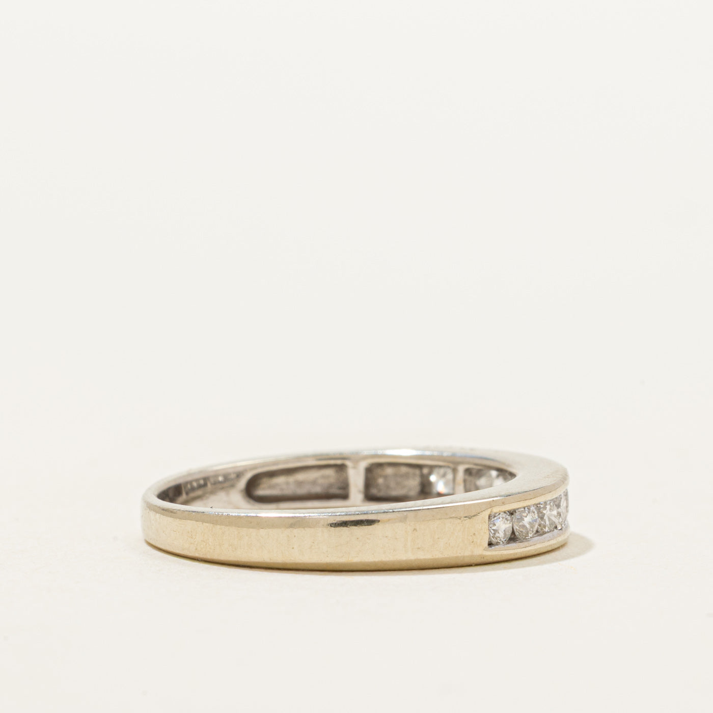 Channel Set Semi Eternity Diamond Ring | 0.30ctw | SZ 6.5