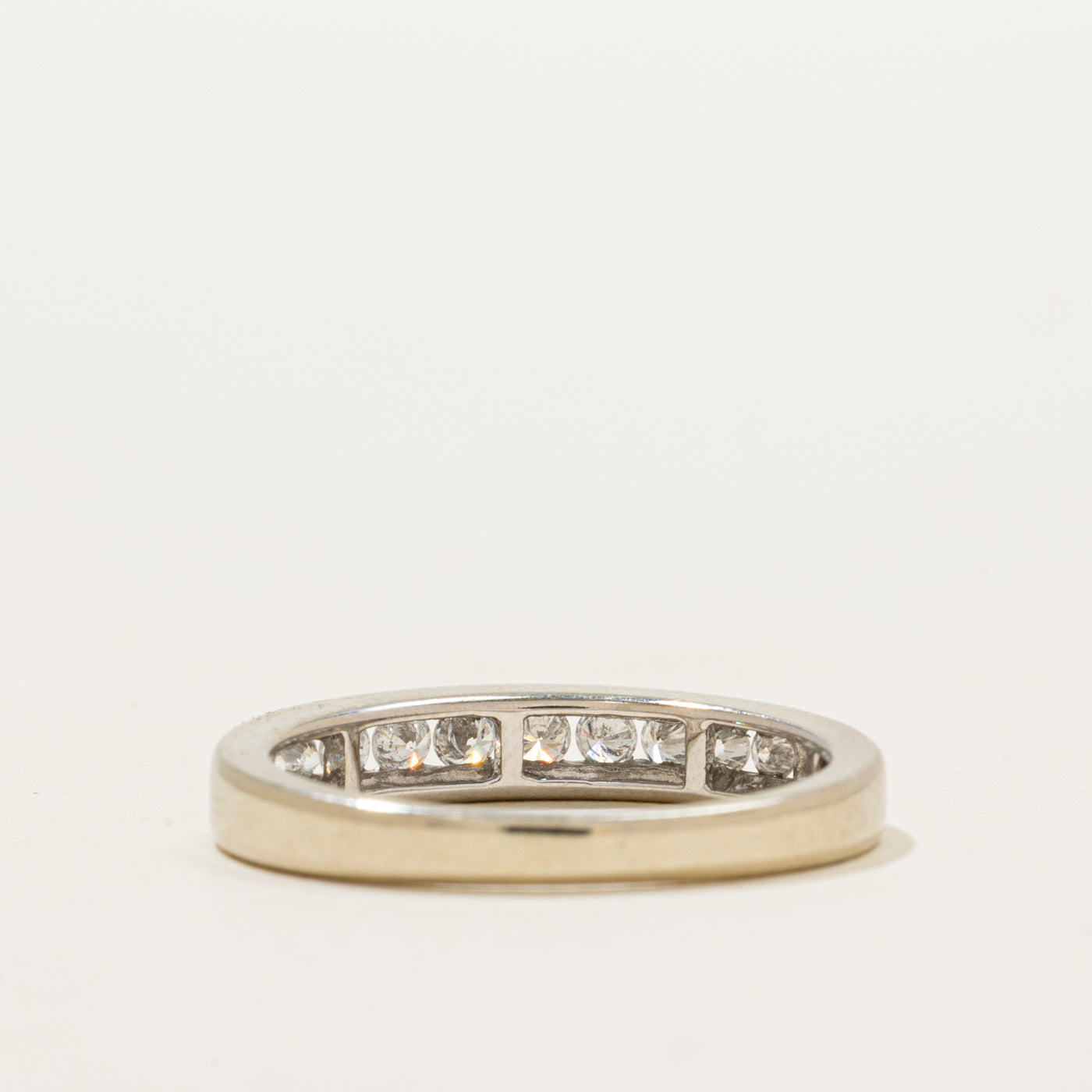 Channel Set Semi Eternity Diamond Ring | 0.30ctw | SZ 6.5