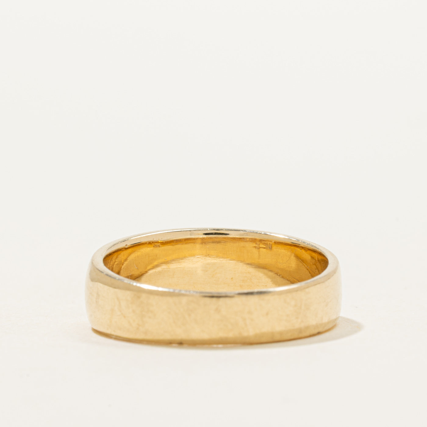 Channel Set Diamond Textured Dome Ring | 0.10ctw | SZ 7.5