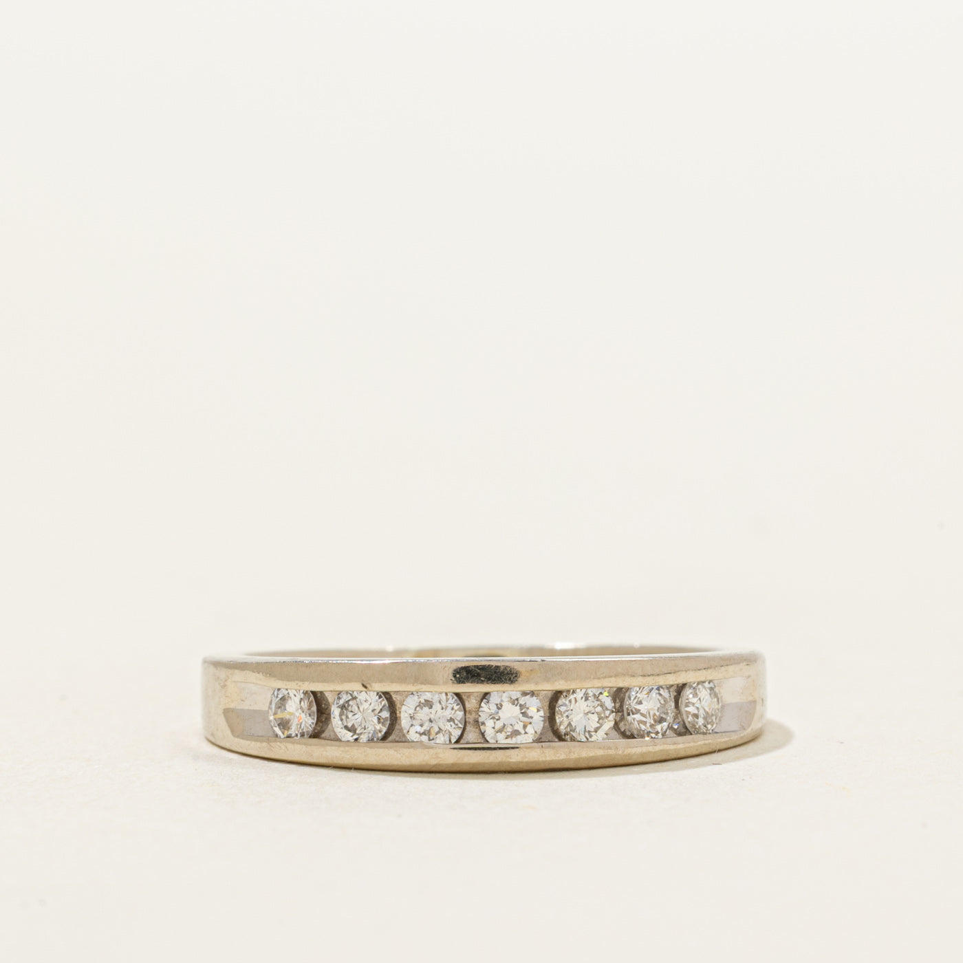 Channel Set Semi Eternity Diamond Ring | 0.28ctw | SZ 5.75