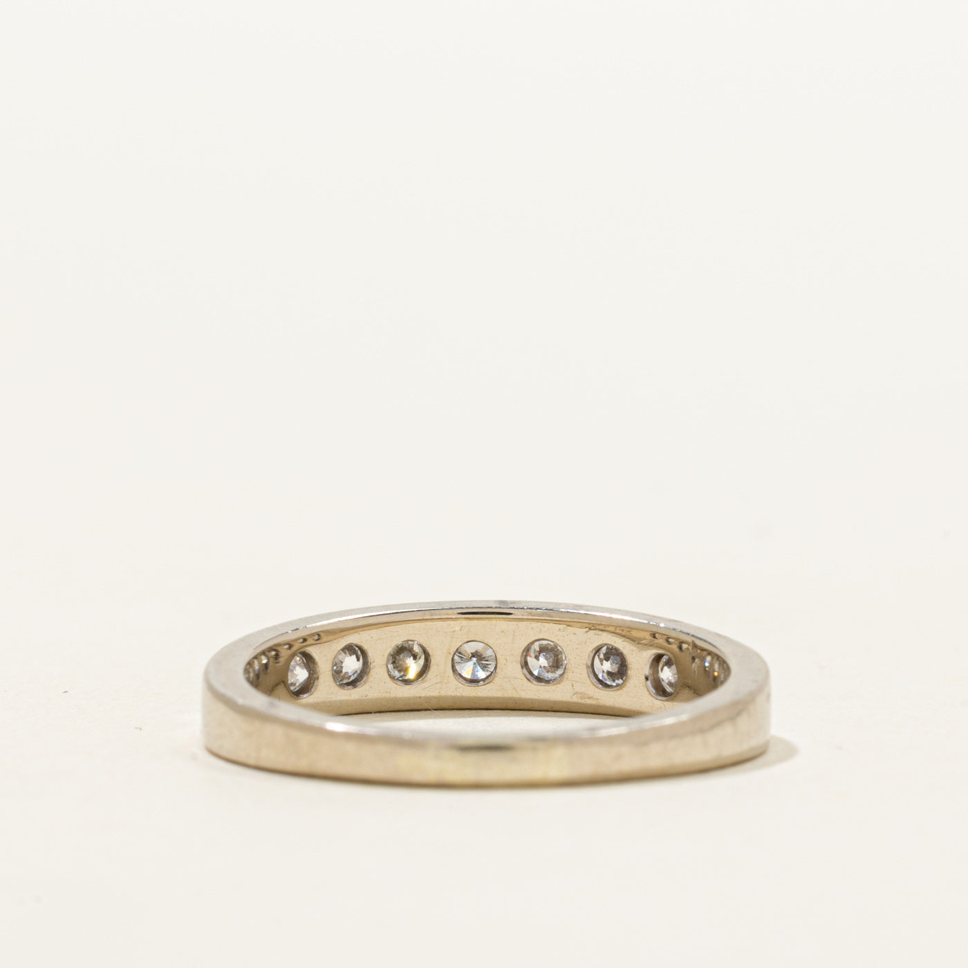 Channel Set Semi Eternity Diamond Ring | 0.28ctw | SZ 5.75