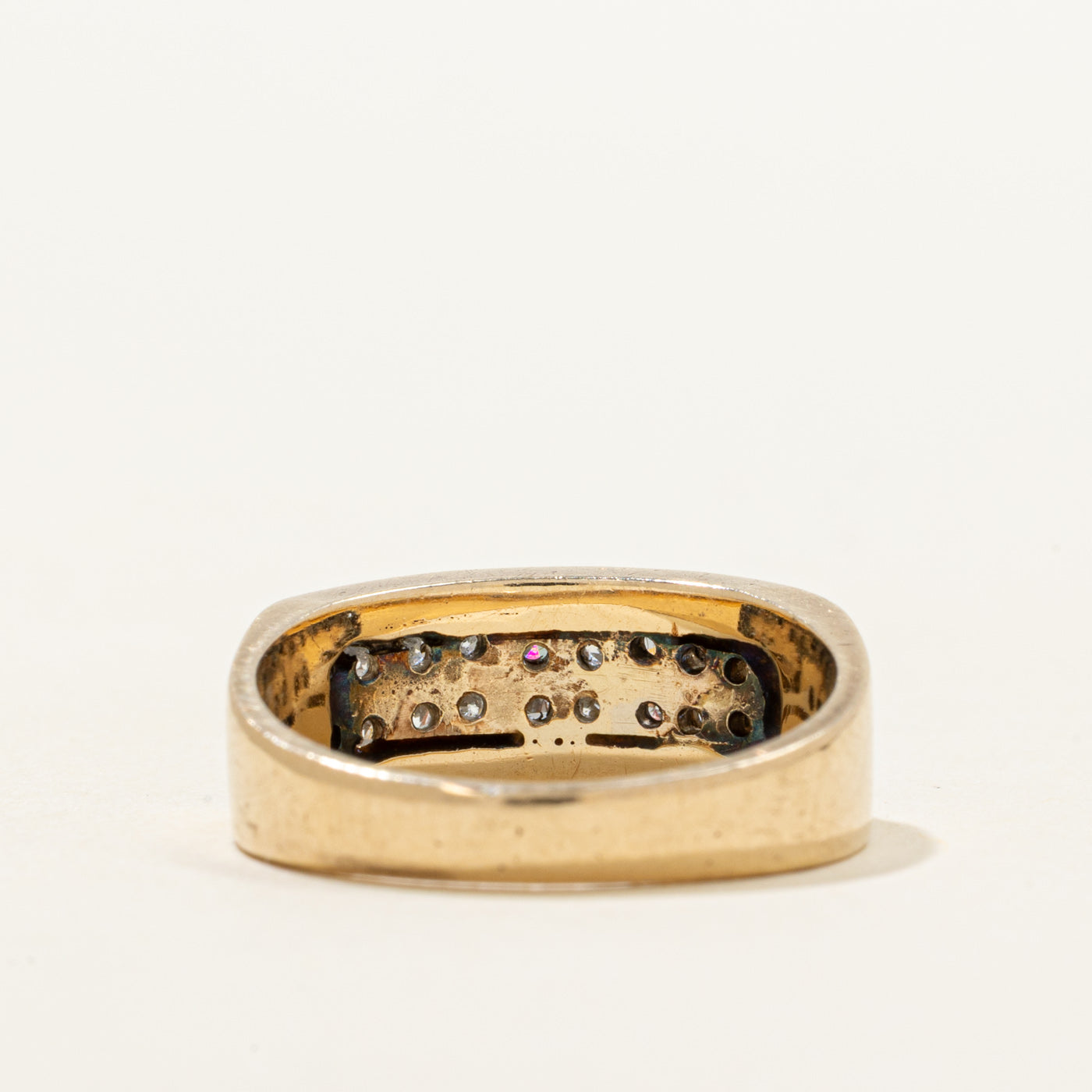 Double Row Diamond Ring | 0.40ctw | SZ 6.25
