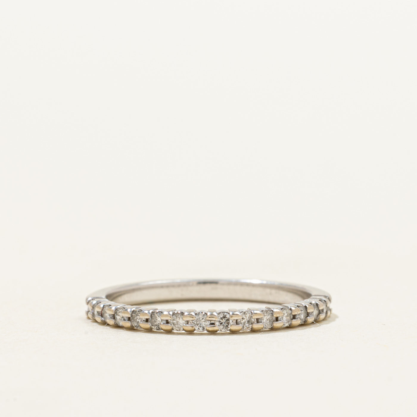Semi Eternity Diamond Thin Band | 0.17ctw | 1.6mm | SZ 4.5