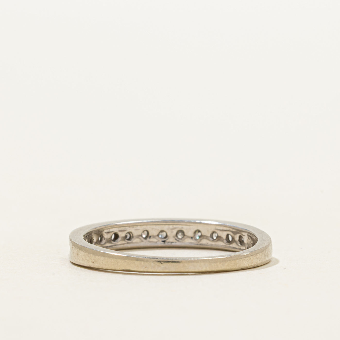 Channel Set Semi Eternity Diamond Ring | 0.21ctw | SZ 6.25
