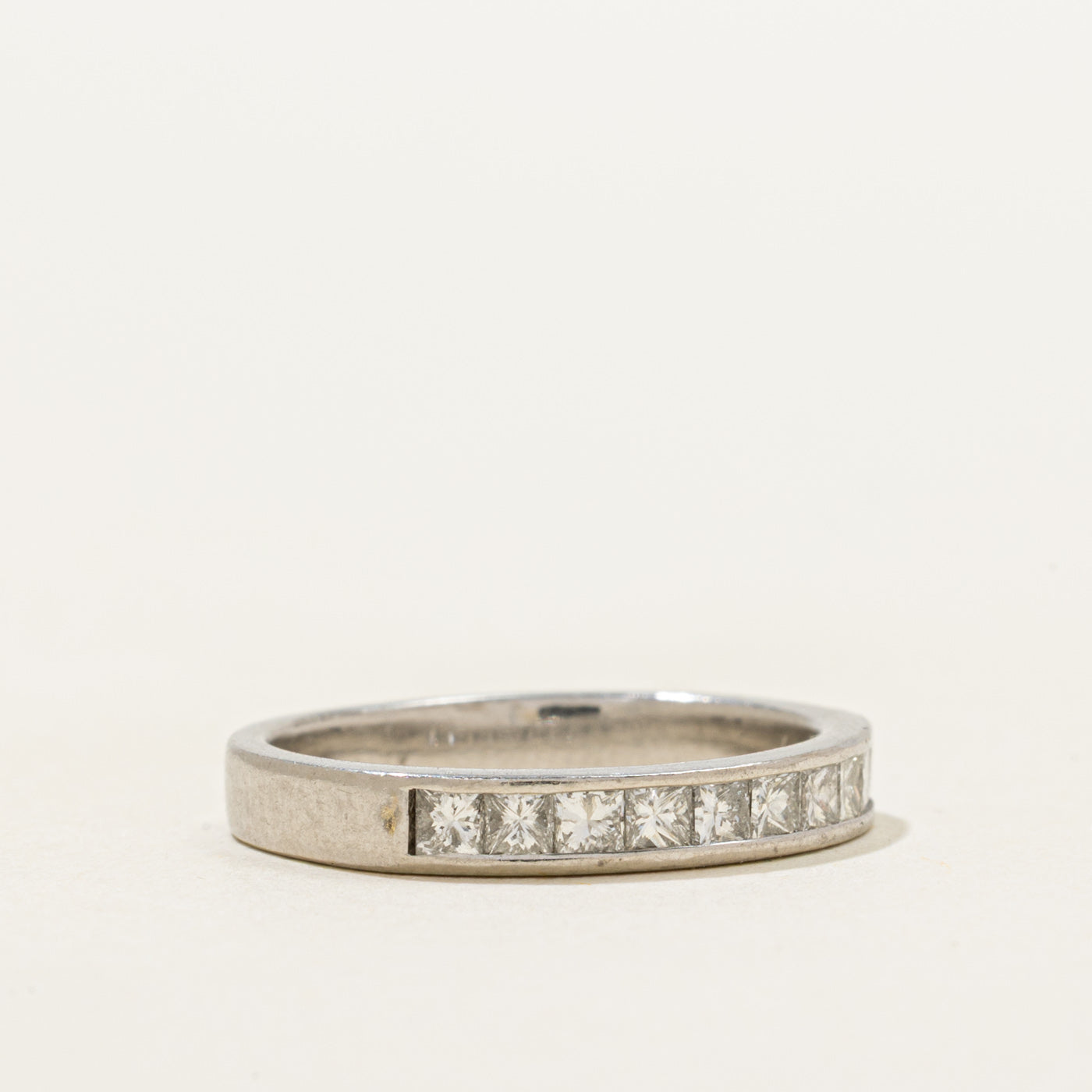 Platinum Semi Eternity Diamond Band | 0.50ctw | SZ 4.25