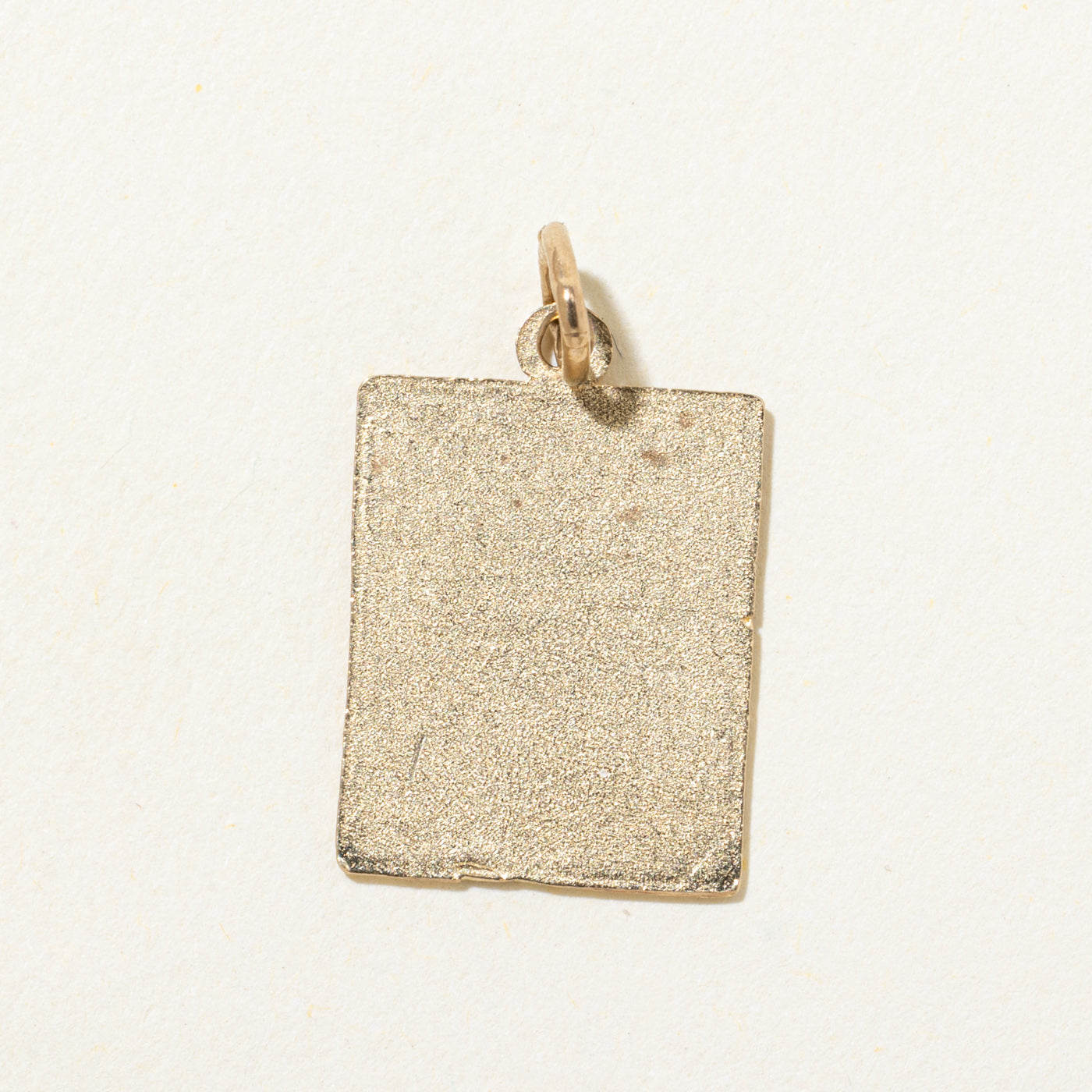 10k Yellow Gold Bingo Card Charm