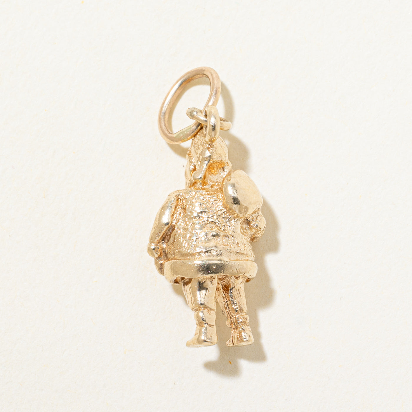 10k Yellow Gold Santa Claus Charm