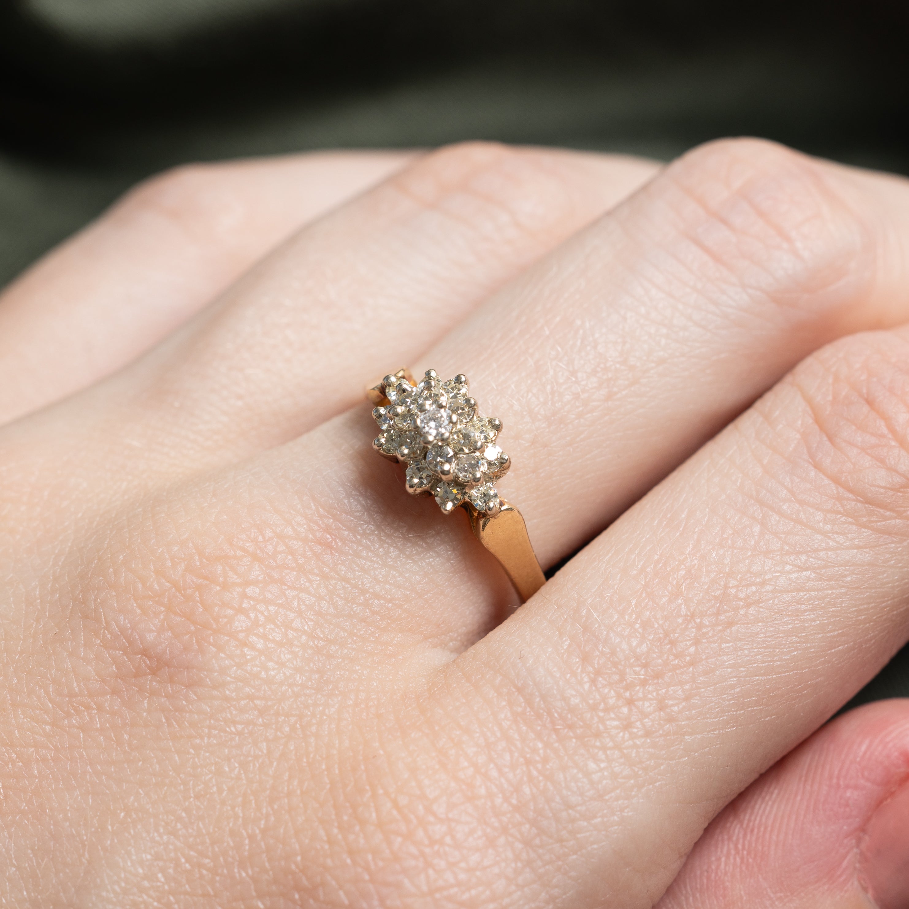Diamond Cluster Ring | 0.40ctw | SZ 7.5