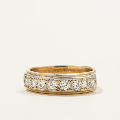 Yellow Gold Diamond Band | 0.32ctw | SZ 3.25