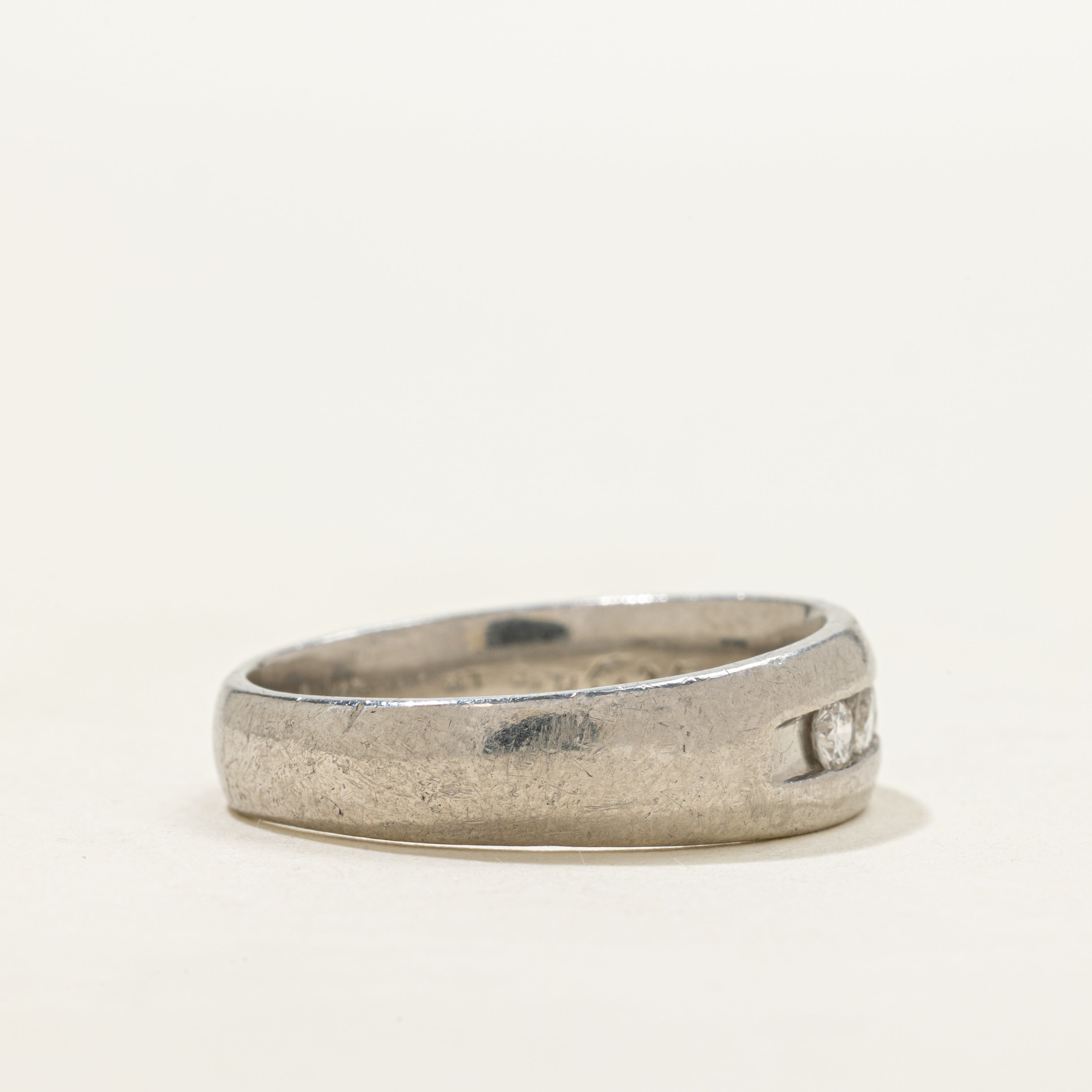 Channel Set Five Stone Diamond Band | 0.50ctw | SZ 11.25