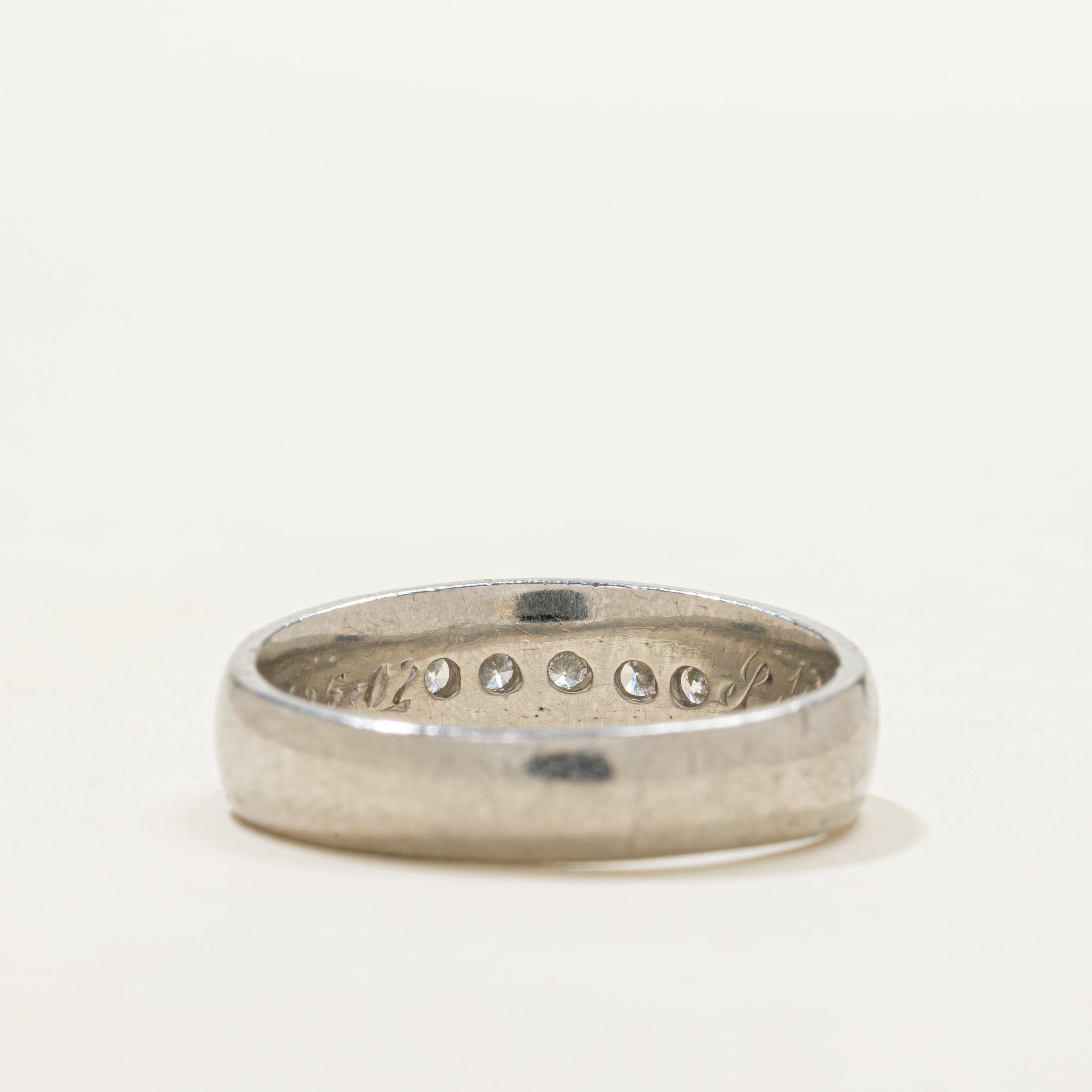 Channel Set Five Stone Diamond Band | 0.50ctw | SZ 11.25