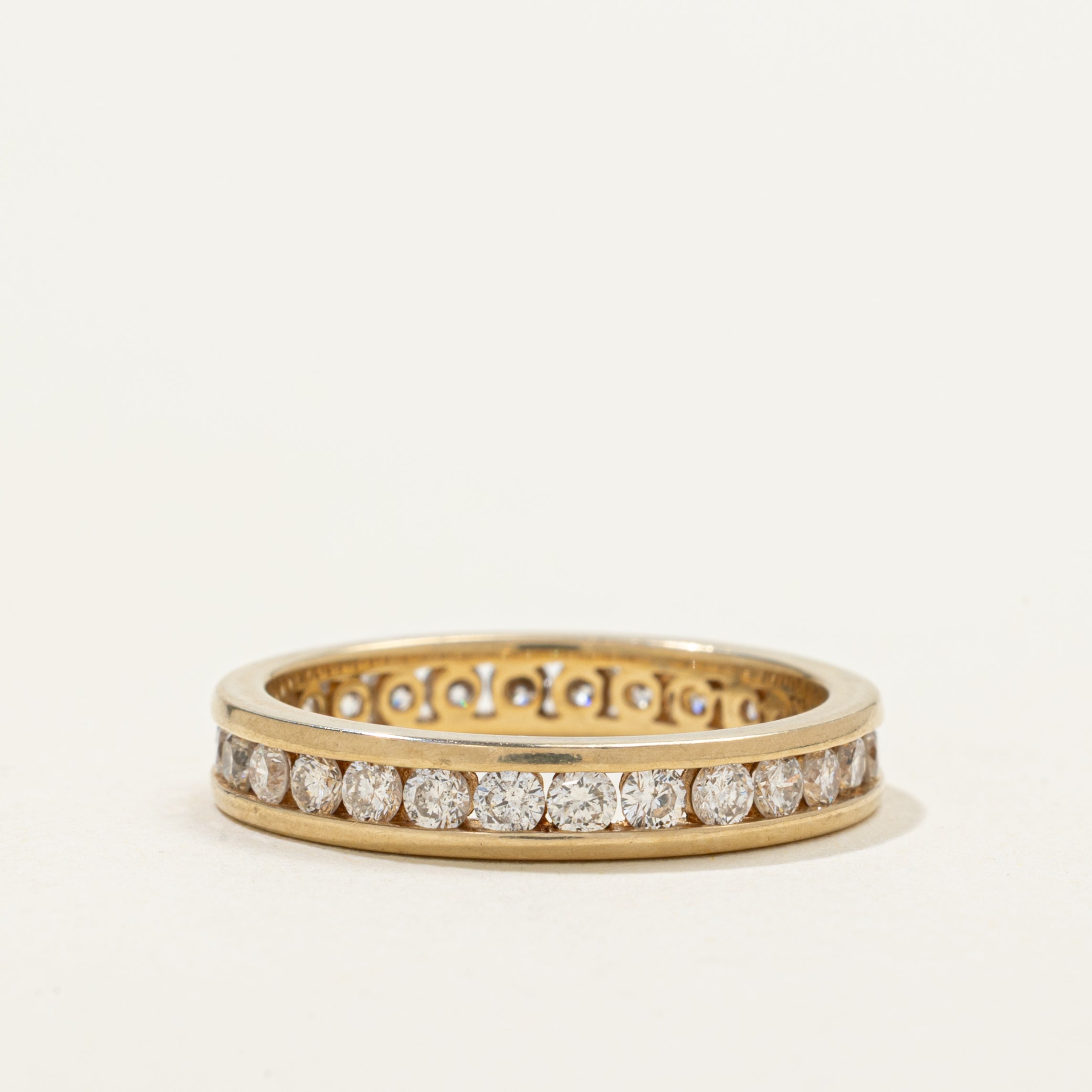Channel Set Eternity Diamond Band | 0.86ctw | 3.55mm | SZ 6.25