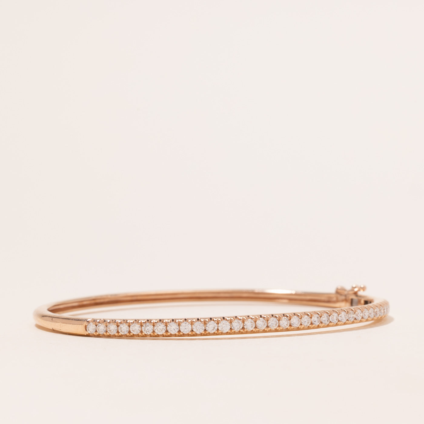 Semi Eternity Diamond Bangle | 0.76ctw | 7.5"