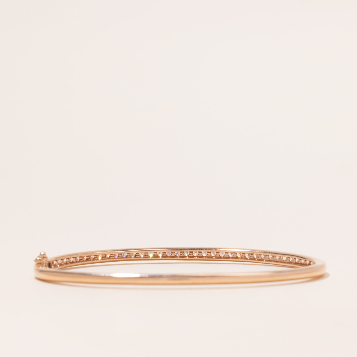 Semi Eternity Diamond Bangle | 0.76ctw | 7.5"