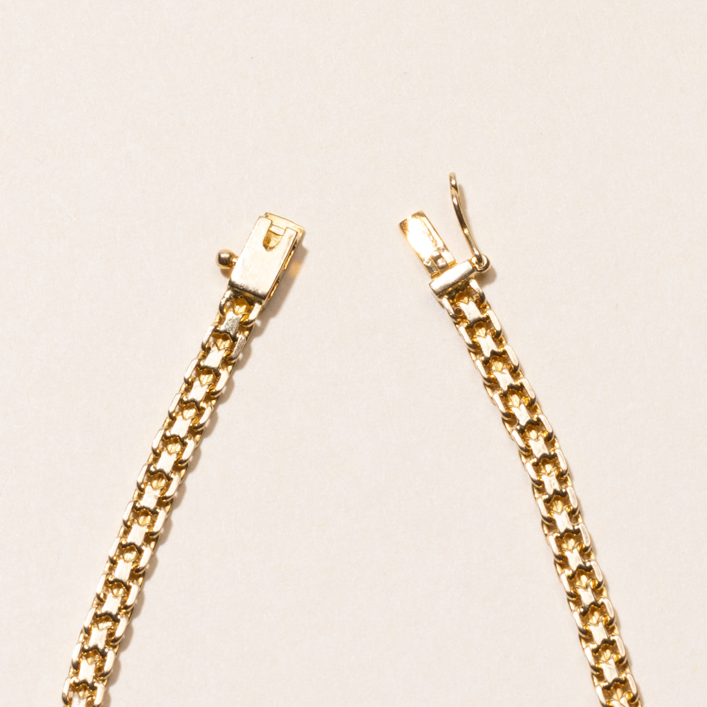 Diamond Bar Bismarck Chain Bracelet | 0.32ctw | 7"