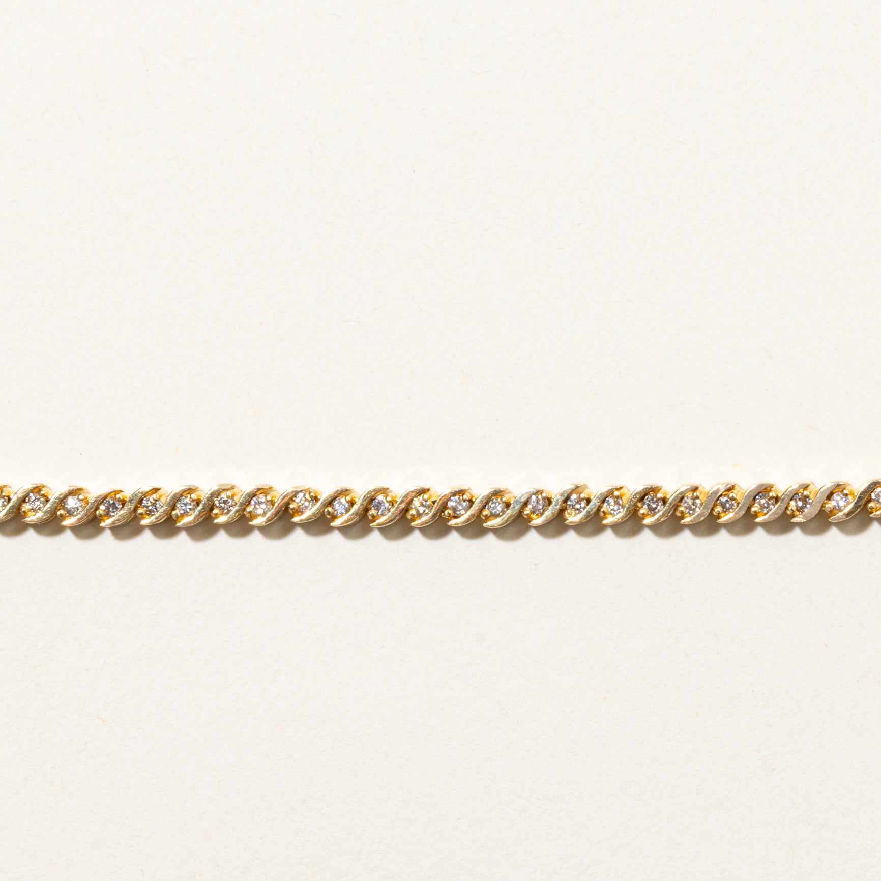 18k Brown Diamond Swirl Tennis Bracelet | 0.80ctw | 7.25"