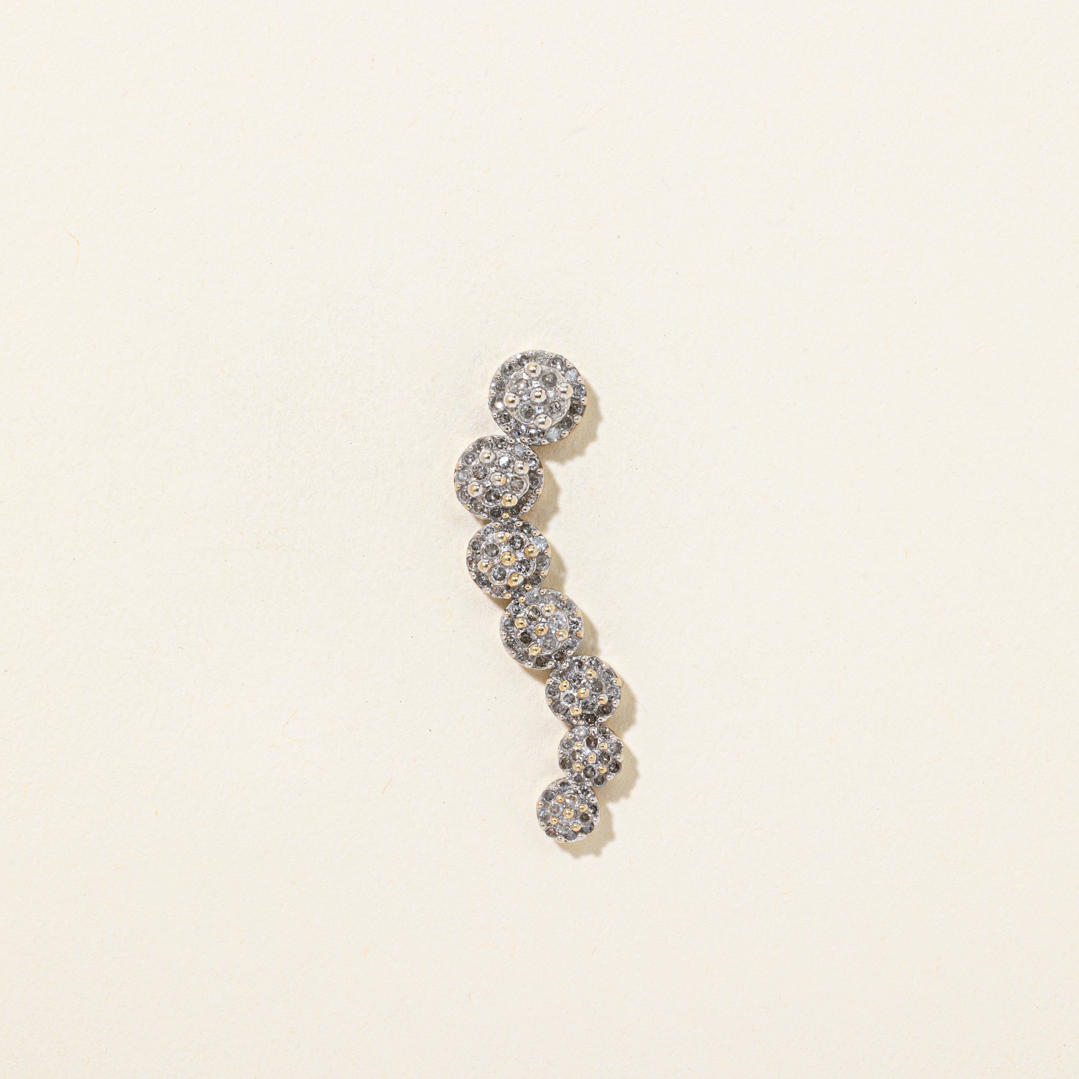 Diamond Cluster Journey Pendant | 0.89ctw