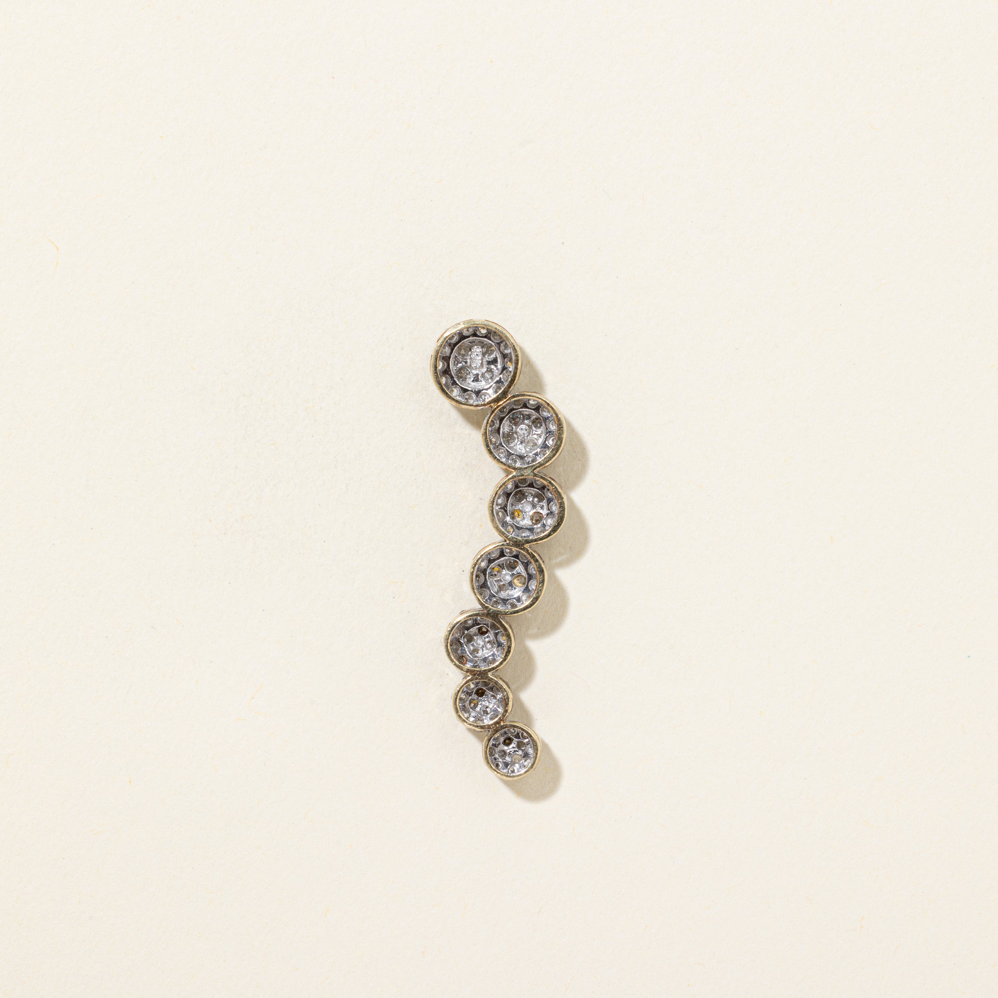 Diamond Cluster Journey Pendant | 0.89ctw