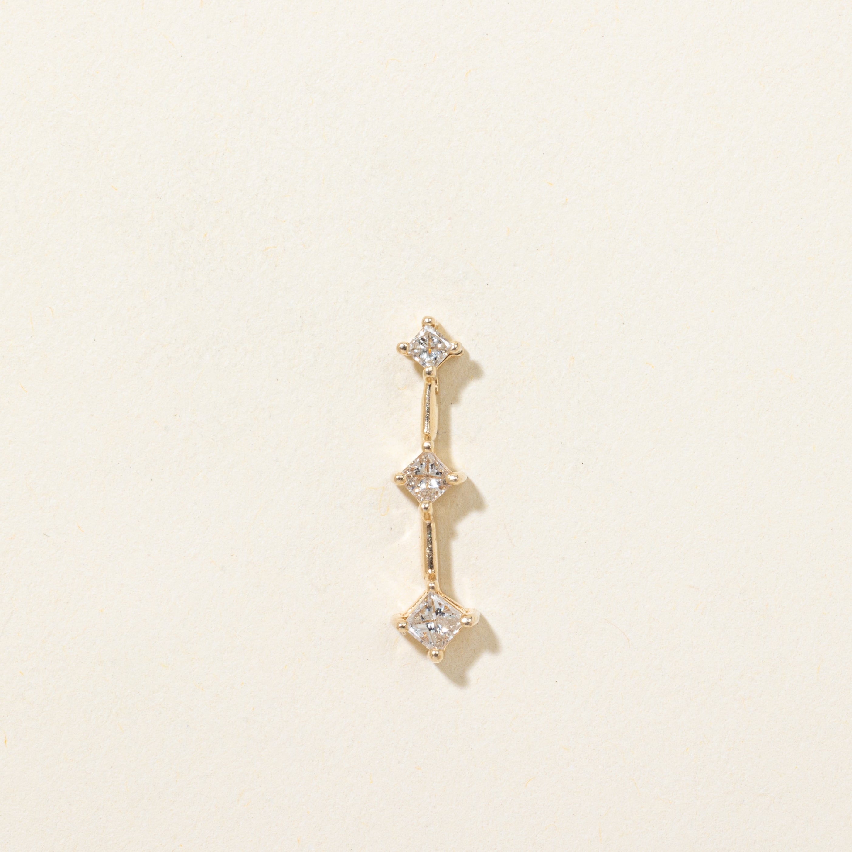 Three Stone Diamond Journey Pendant | 0.26ctw