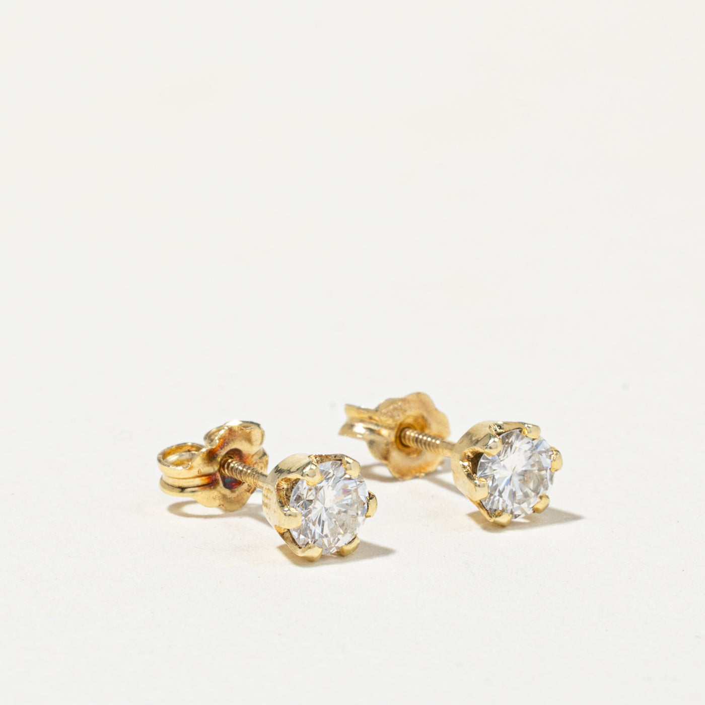 Yellow Gold Diamond Chandelier Jacket Earrings | 0.76ctw