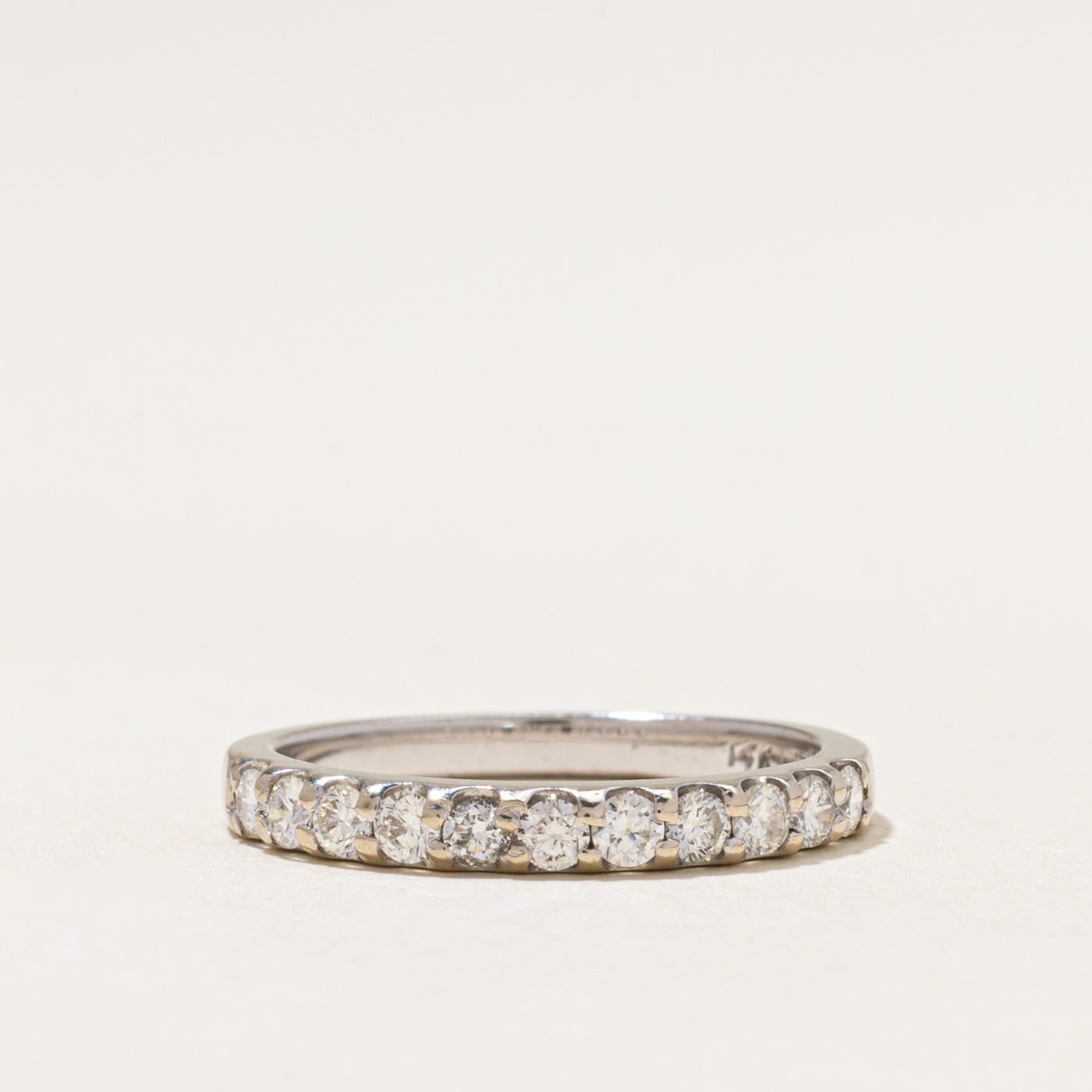 Semi Eternity Diamond Band | 0.45ctw | 2.10mm | SZ 7