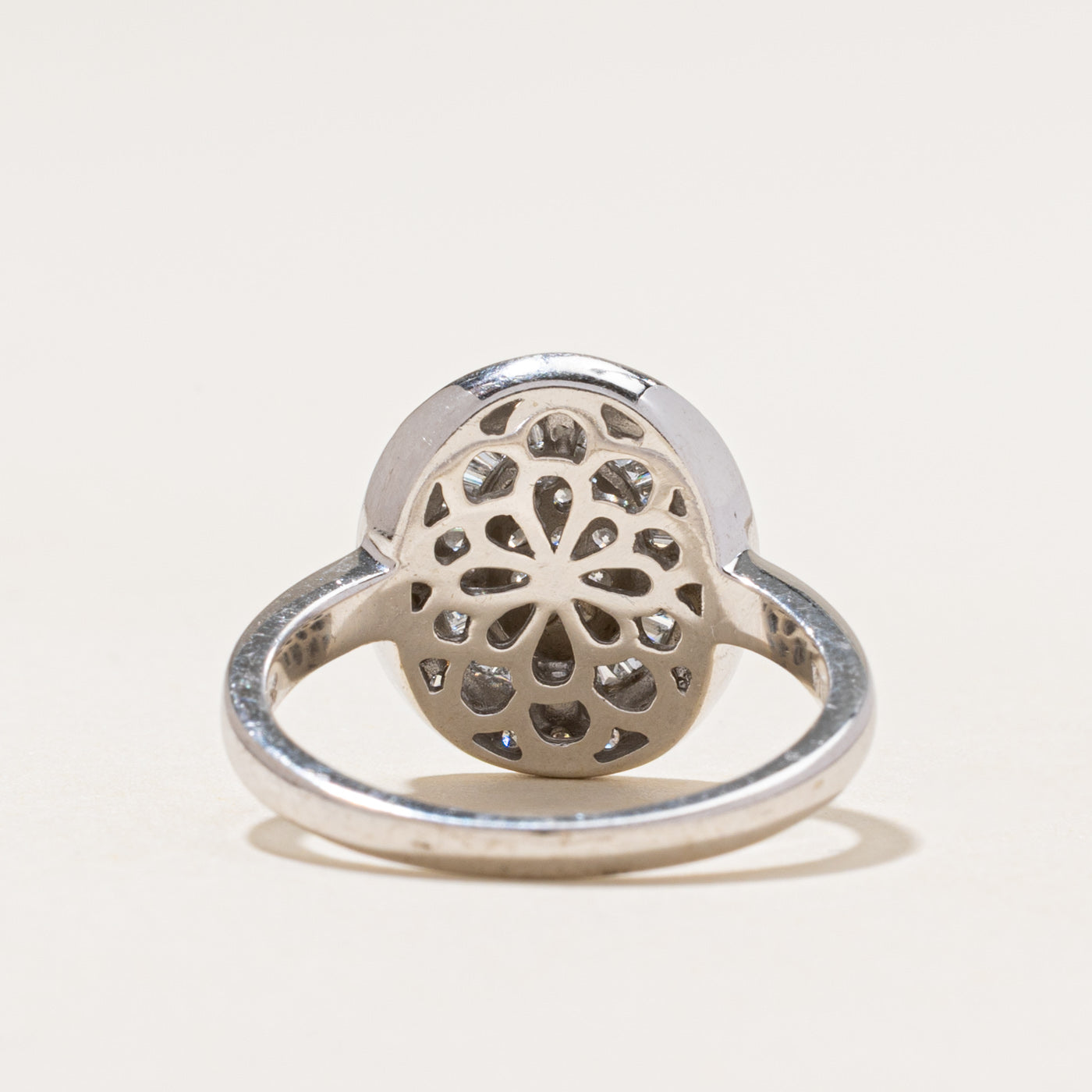 10k Diamond Cluster Ring | 0.87ctw | SZ 7