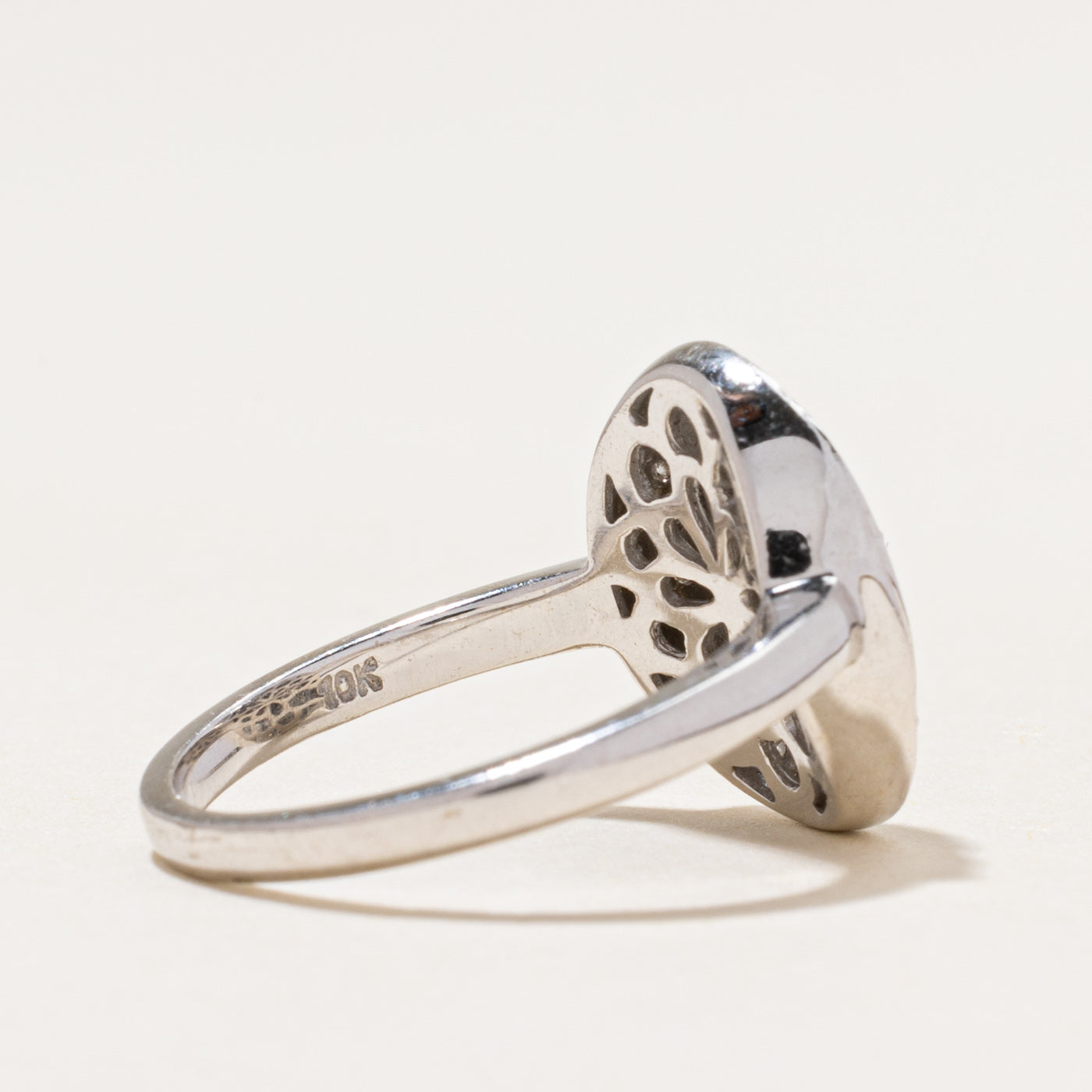 10k Diamond Cluster Ring | 0.87ctw | SZ 7