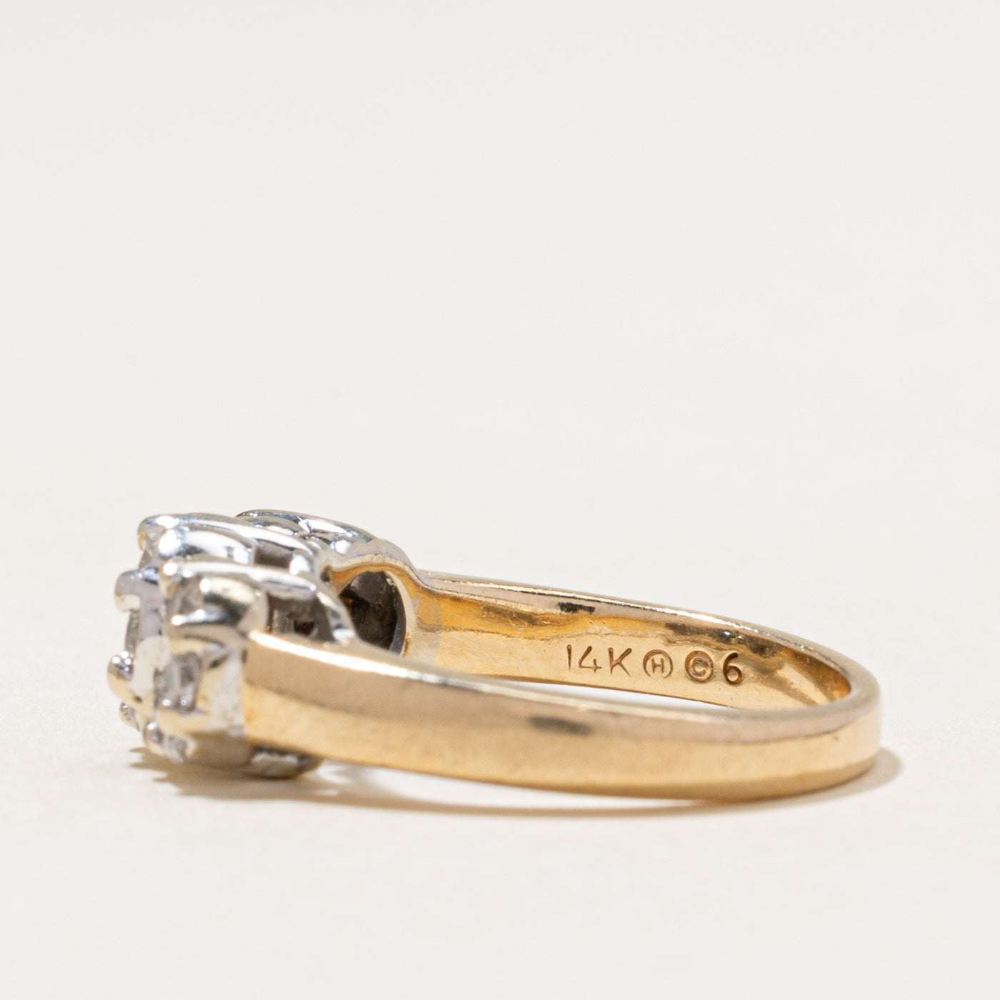Three Stone Illusion Set Diamond Ring | 1.10ctw | SZ 6.25