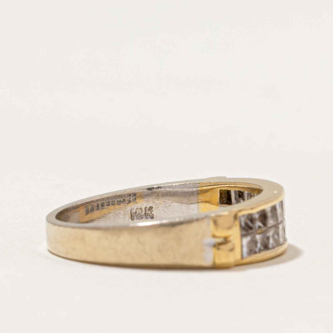 18k Double Row Diamond Ring | 1.00ctw | SZ 6.25