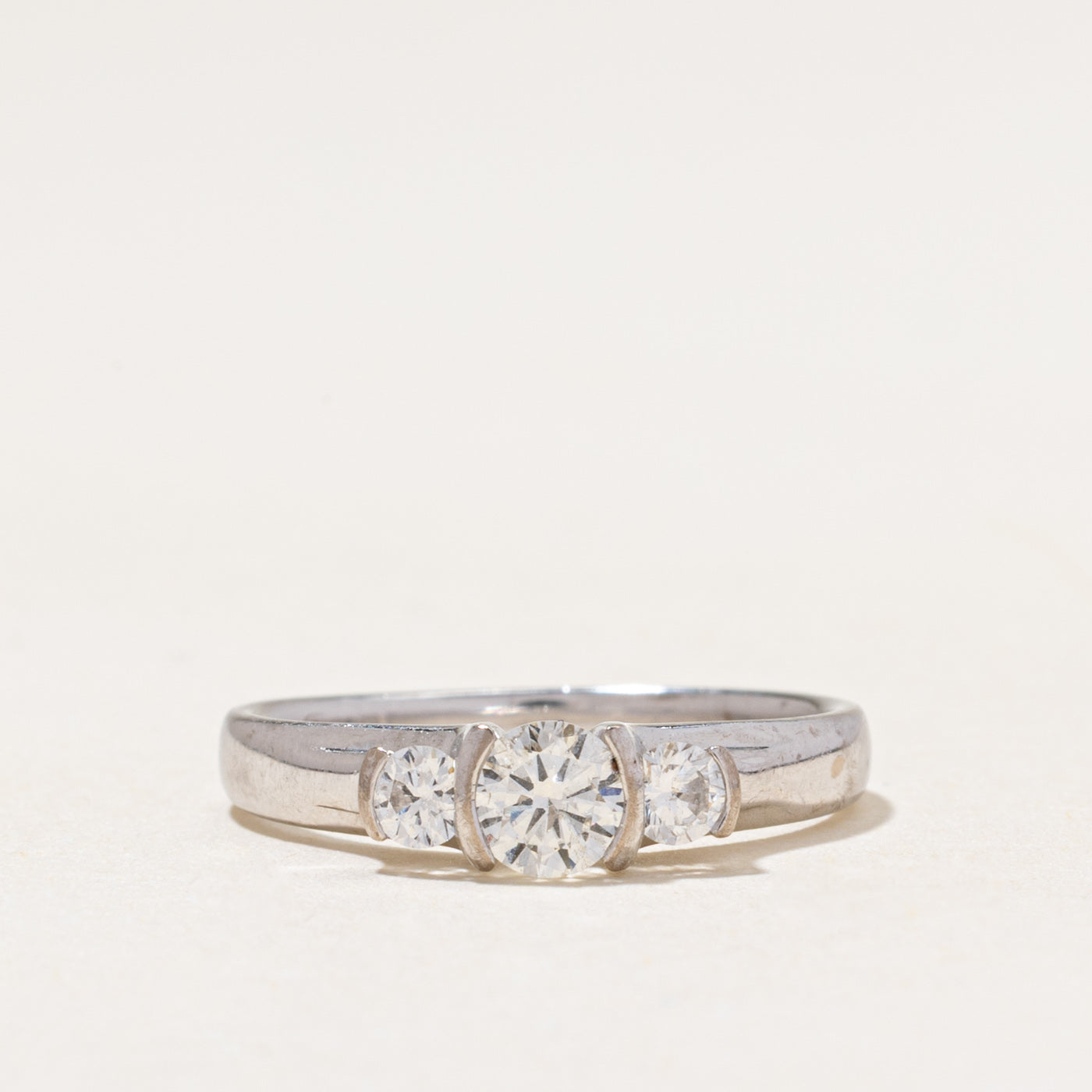 18k Three Stone Diamond Ring | 0.53ctw | SZ 6