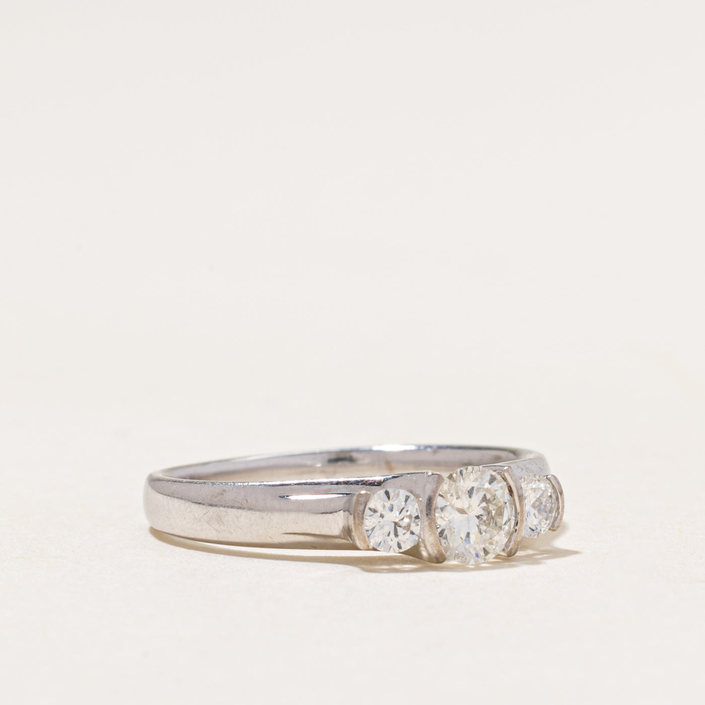 18k Three Stone Diamond Ring | 0.53ctw | SZ 6