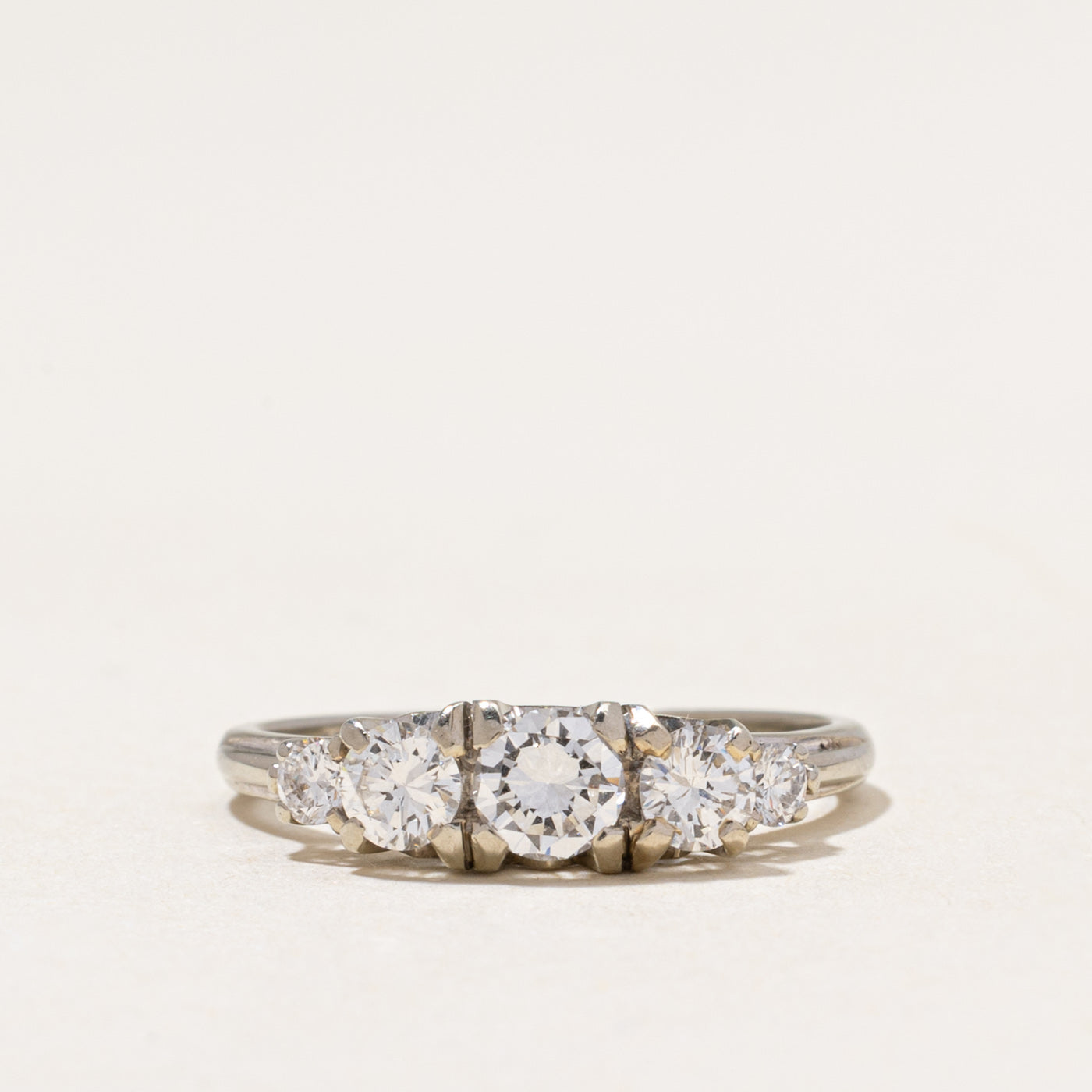 'Birks' Five Stone Diamond Ring | 0.69ctw | SZ 5.75
