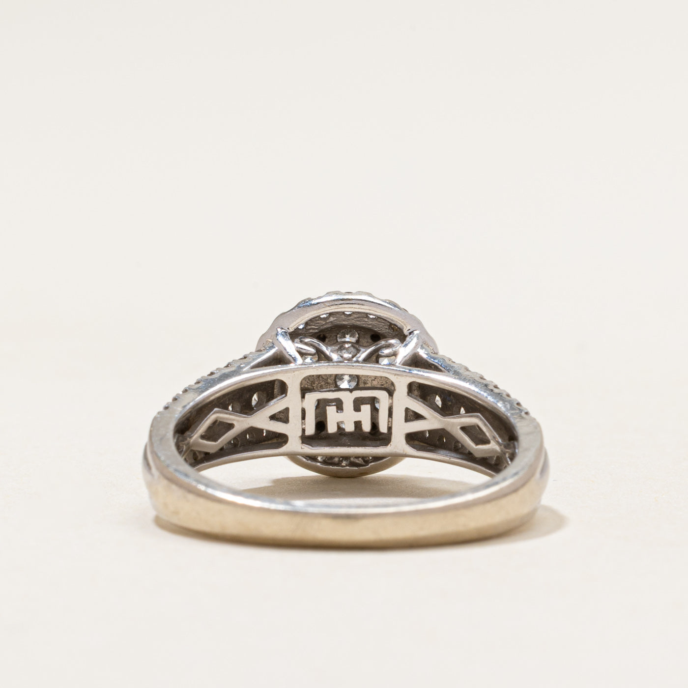 Diamond Cluster Halo Ring | 1.00ctw | SZ 7.5