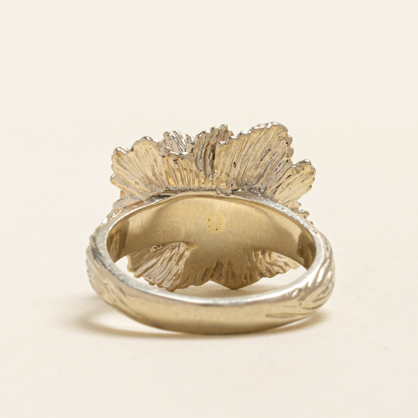 Diamond Textured Cocktail Ring | 0.16ct | SZ 4
