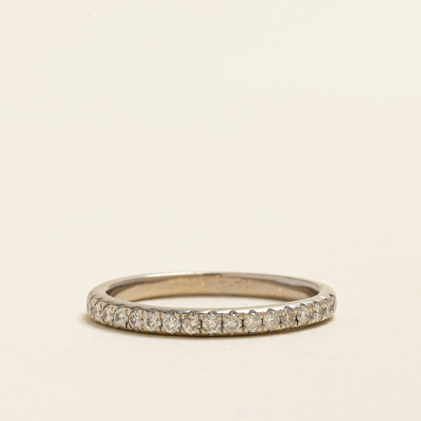 Semi Eternity Diamond Band | 0.35ctw | 2.15mm | SZ 6.5