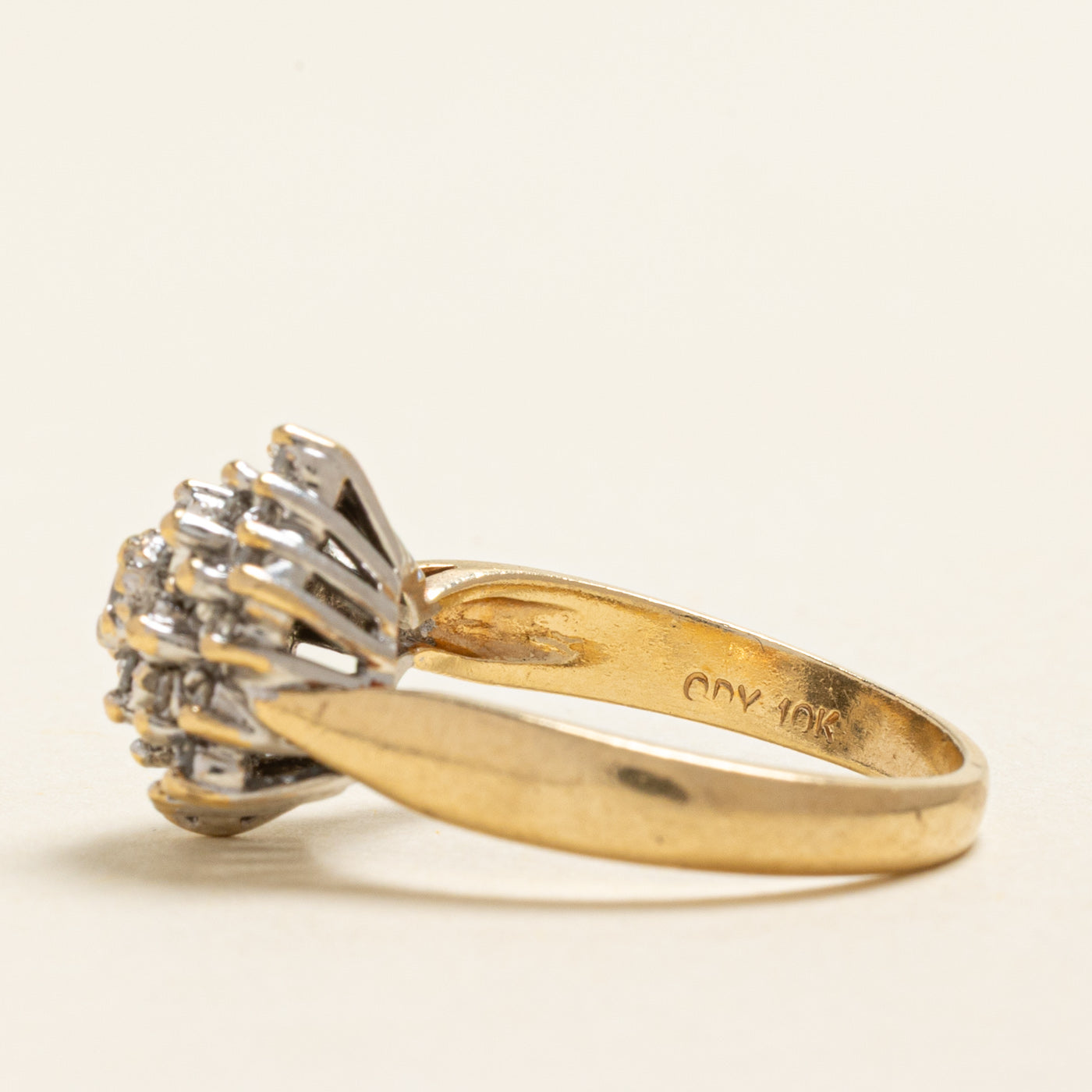 Diamond Cluster Ring | 0.51ctw | SZ 6.75