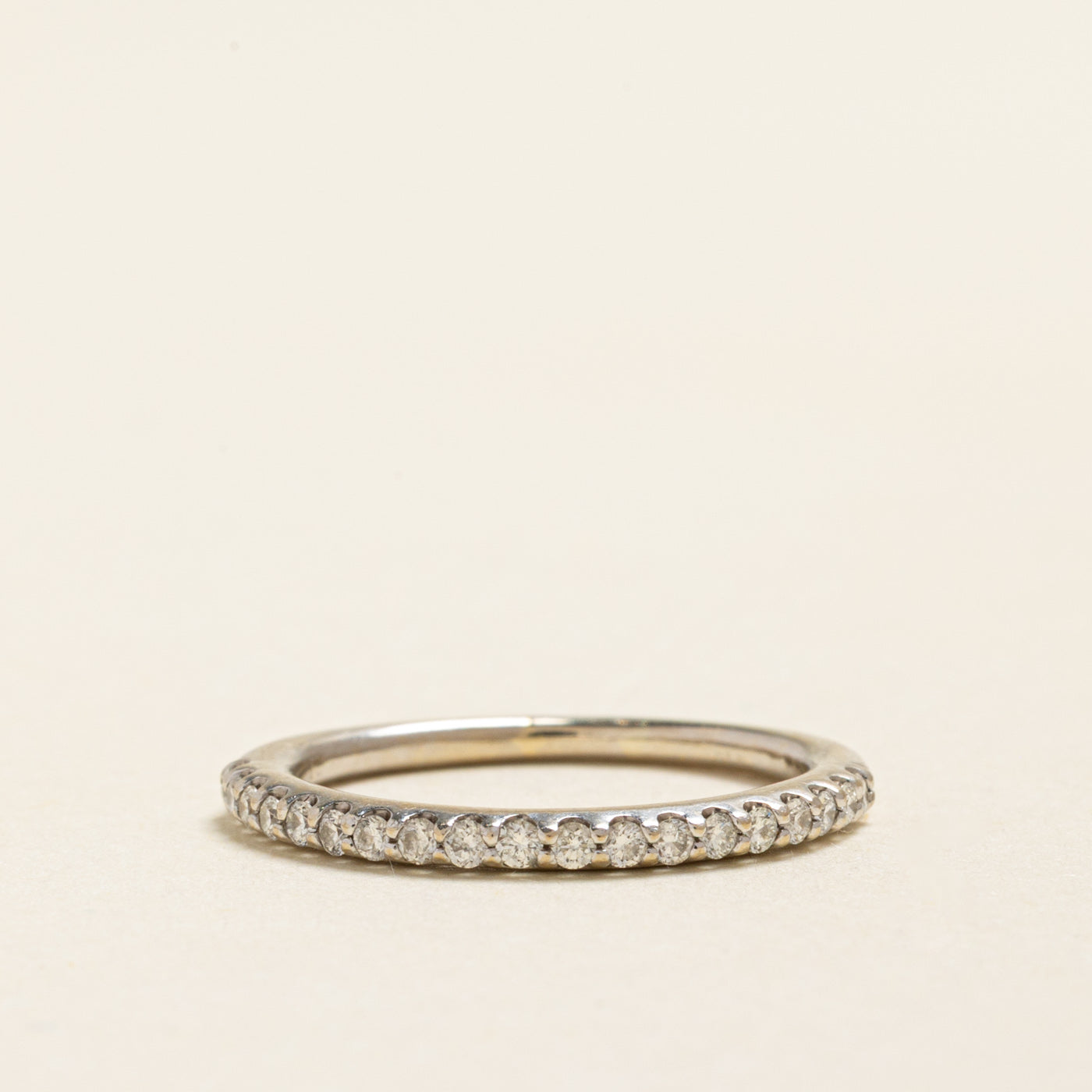 Semi Eternity Diamond Band | 0.28ctw | 1.80mm | SZ 5.25