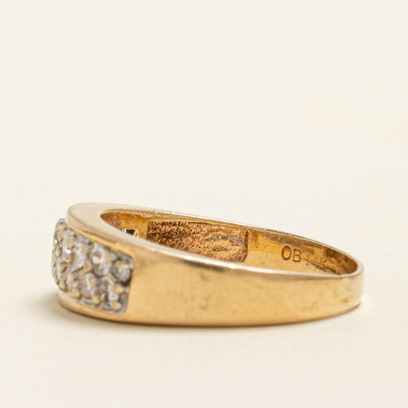 Double Row Diamond Band | 0.50ctw | SZ 7.5