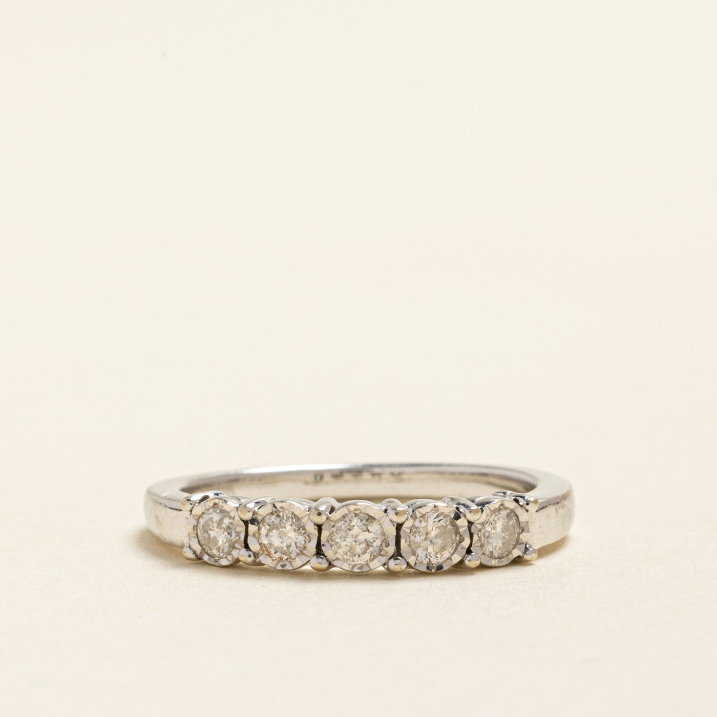 Five Stone Illusion Set Diamond Band | 0.40ctw | SZ 7