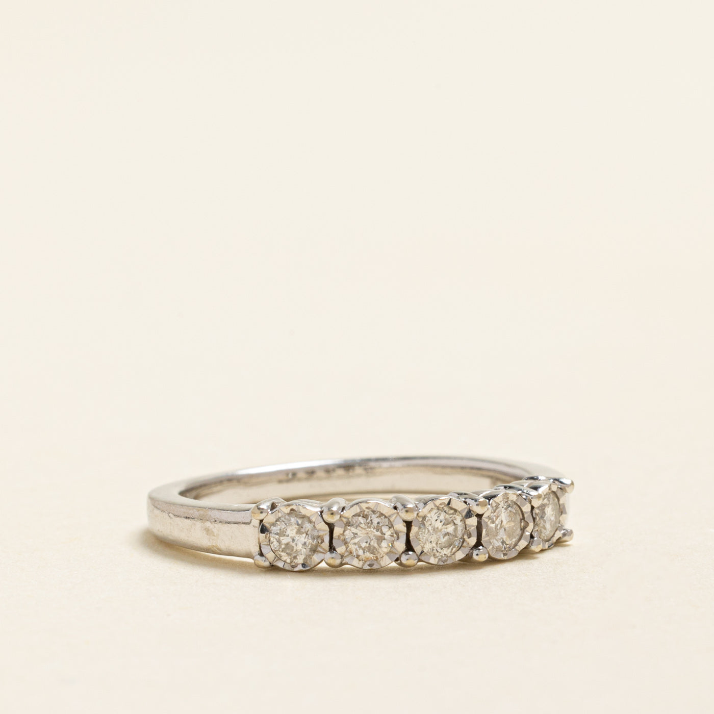 Five Stone Illusion Set Diamond Band | 0.40ctw | SZ 7