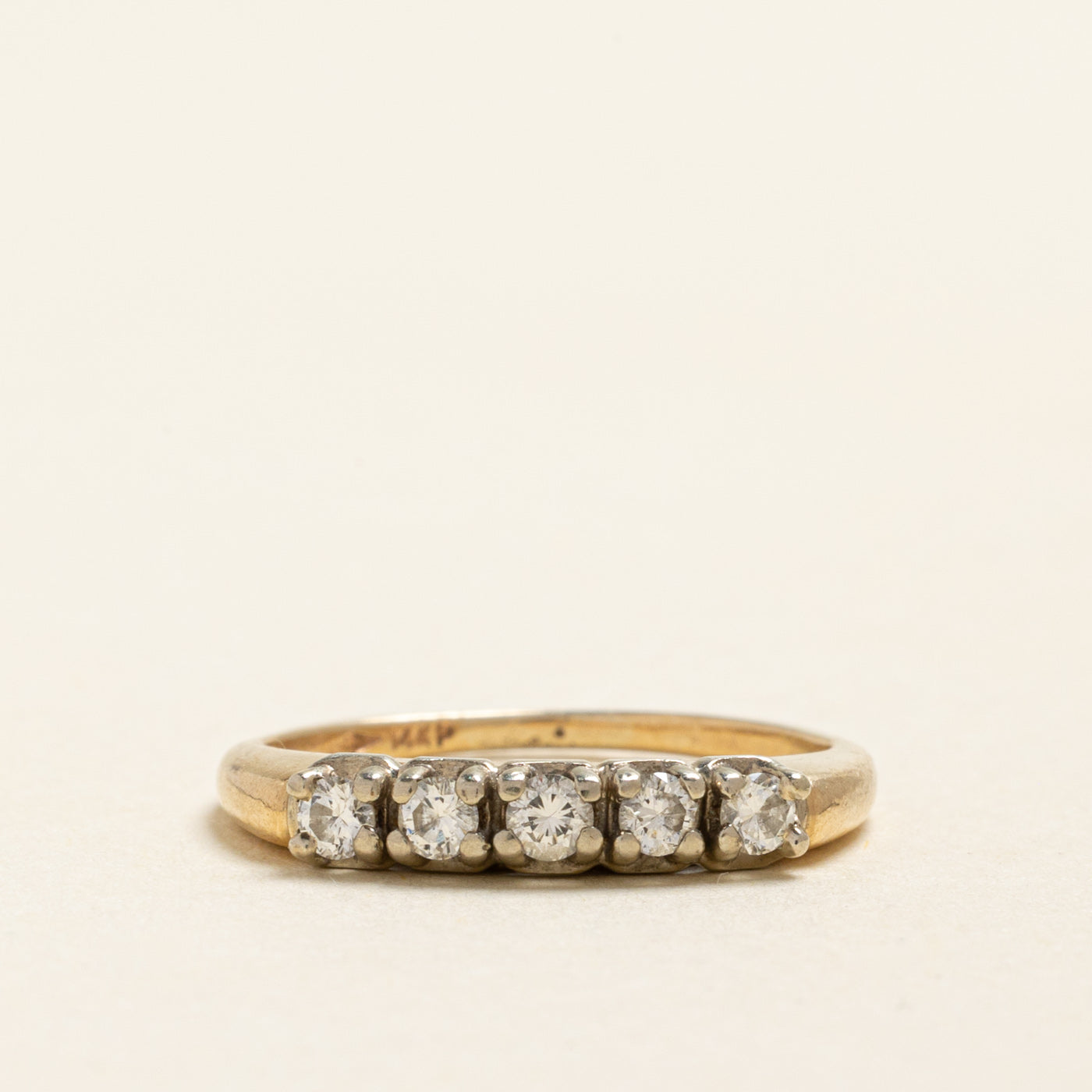 Five Stone Diamond Band | 0.24ctw | SZ 5