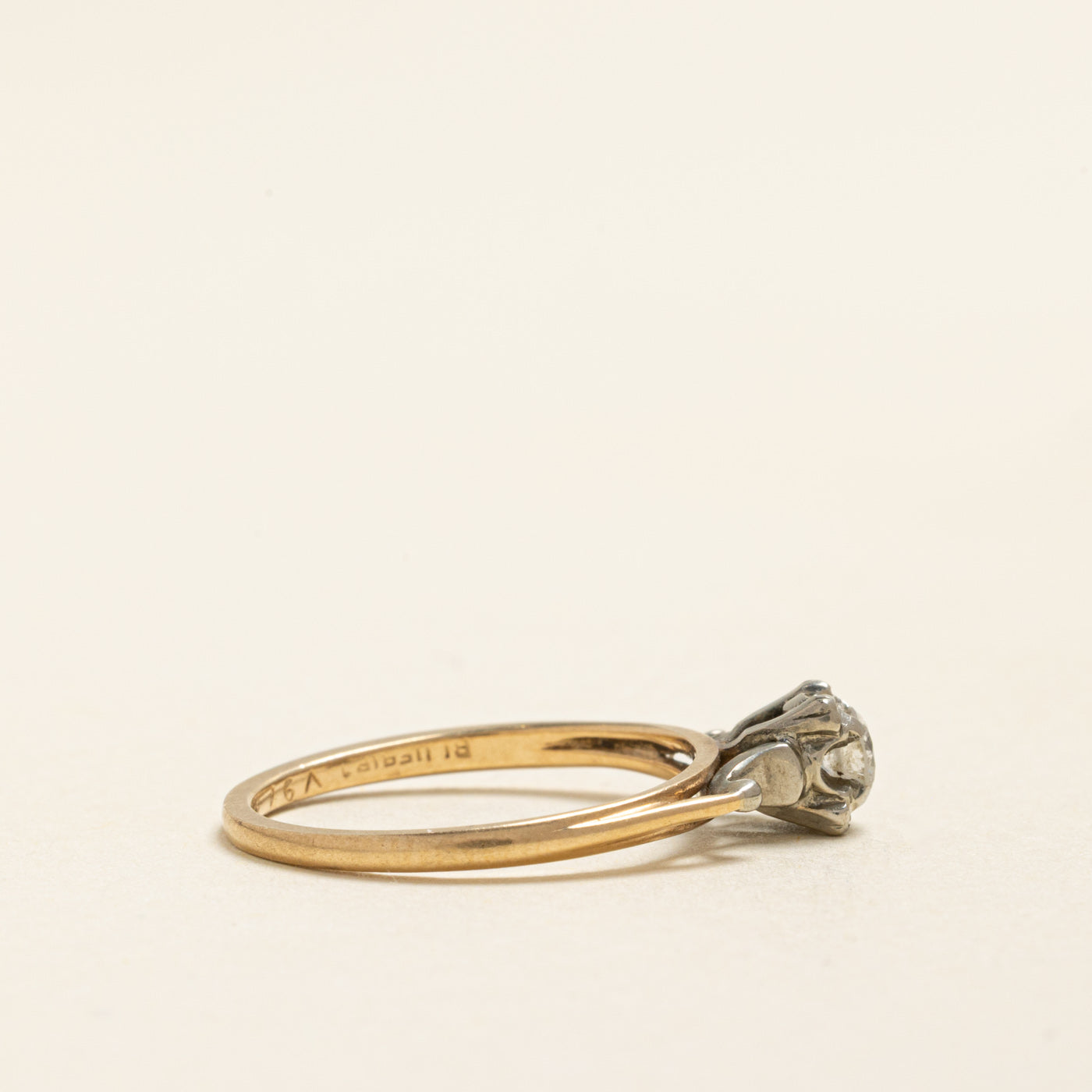 Solitaire Diamond Ring | 0.15ct | SZ 6